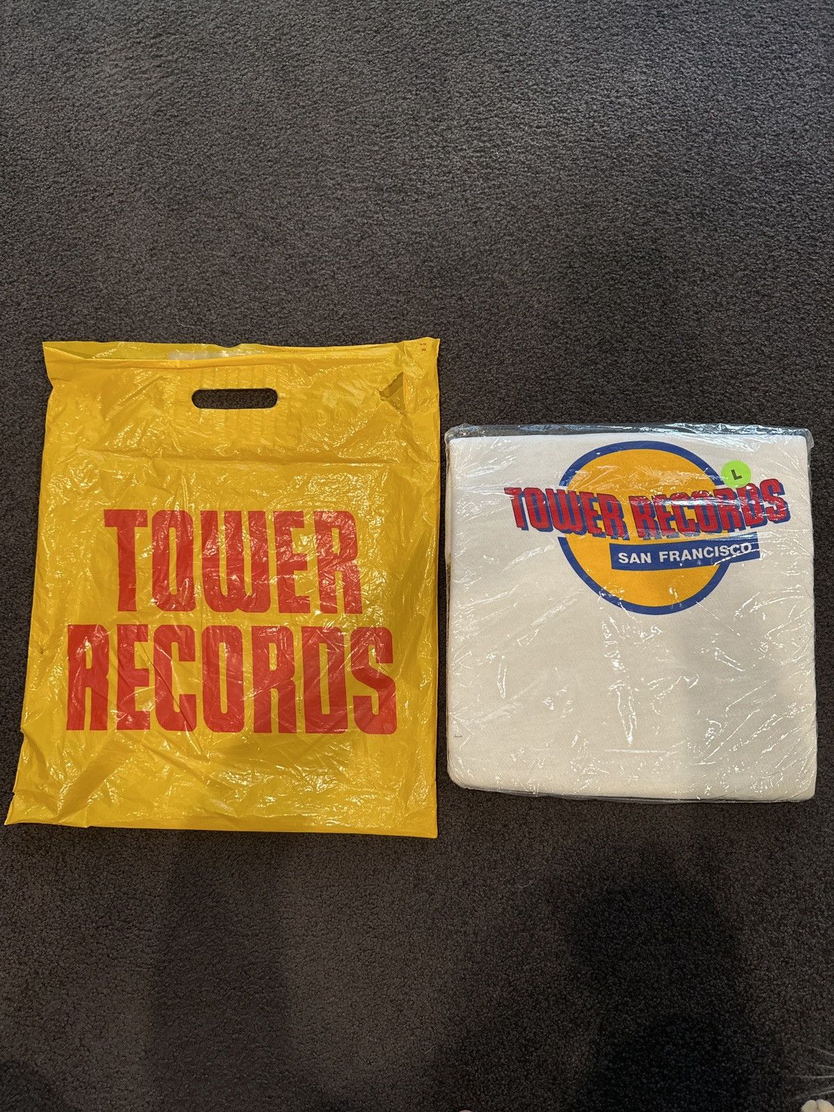Vintage Vintage San Francisco Tower Records Crewneck Size US L / EU 52-54 / 3 - 1 Thumbnail