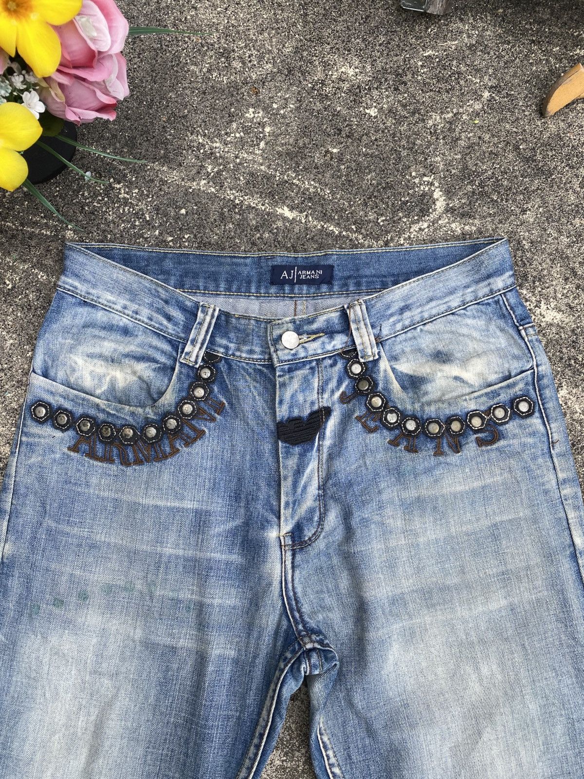 Armani Vintage Armani Jeans Pants - Emporio Armani Size US 32 / EU 48 - 5 Thumbnail