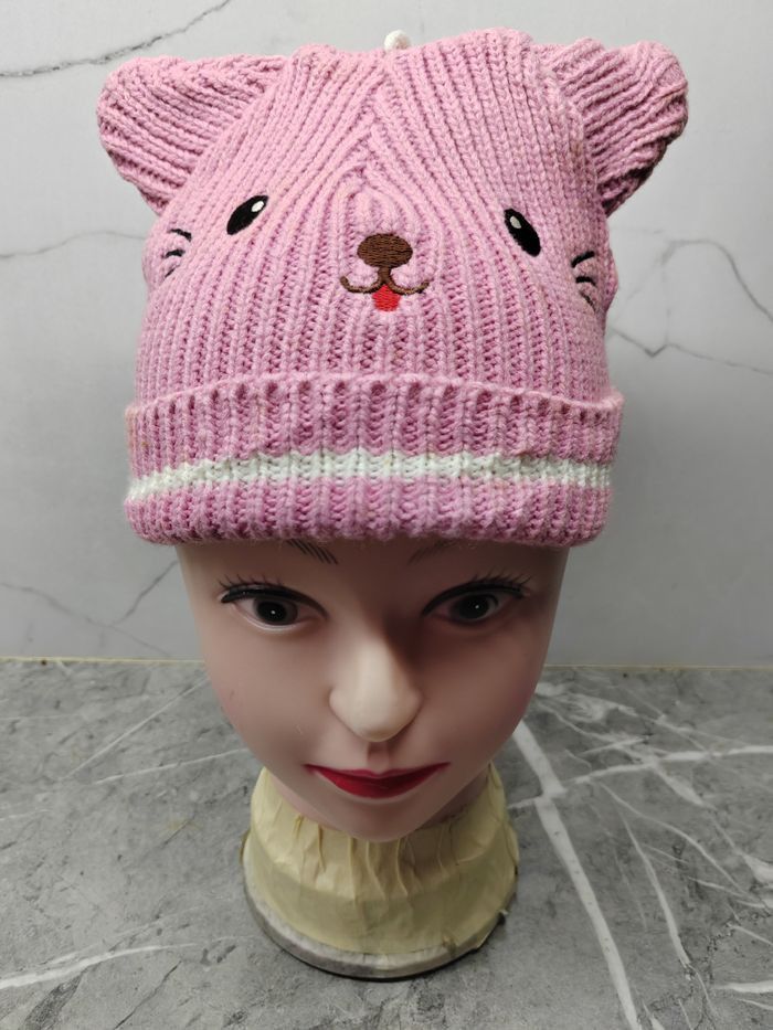 Japanese Brand Vintage Cartoon Beanie Hat Size ONE SIZE - 1 Thumbnail