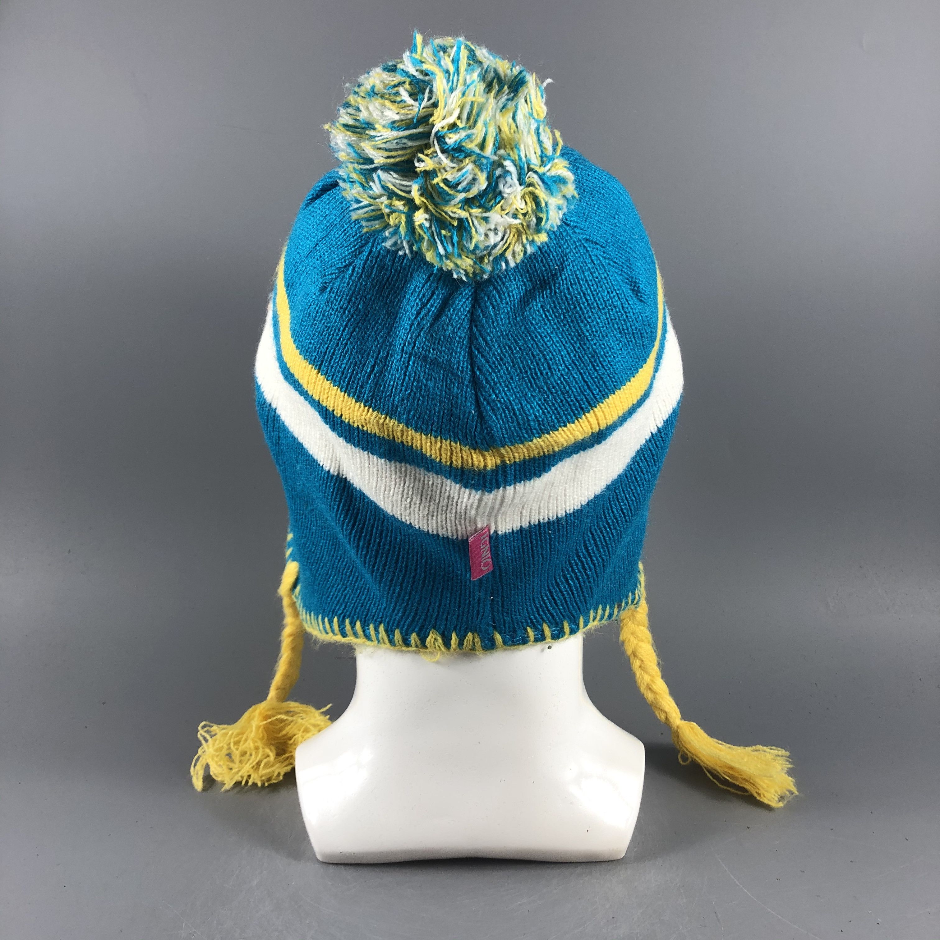 Japanese Brand × Vintage Ear Flap Hat Ignio Beanie Snow Hat Snow Cap -D020 Size ONE SIZE - 3 Thumbnail