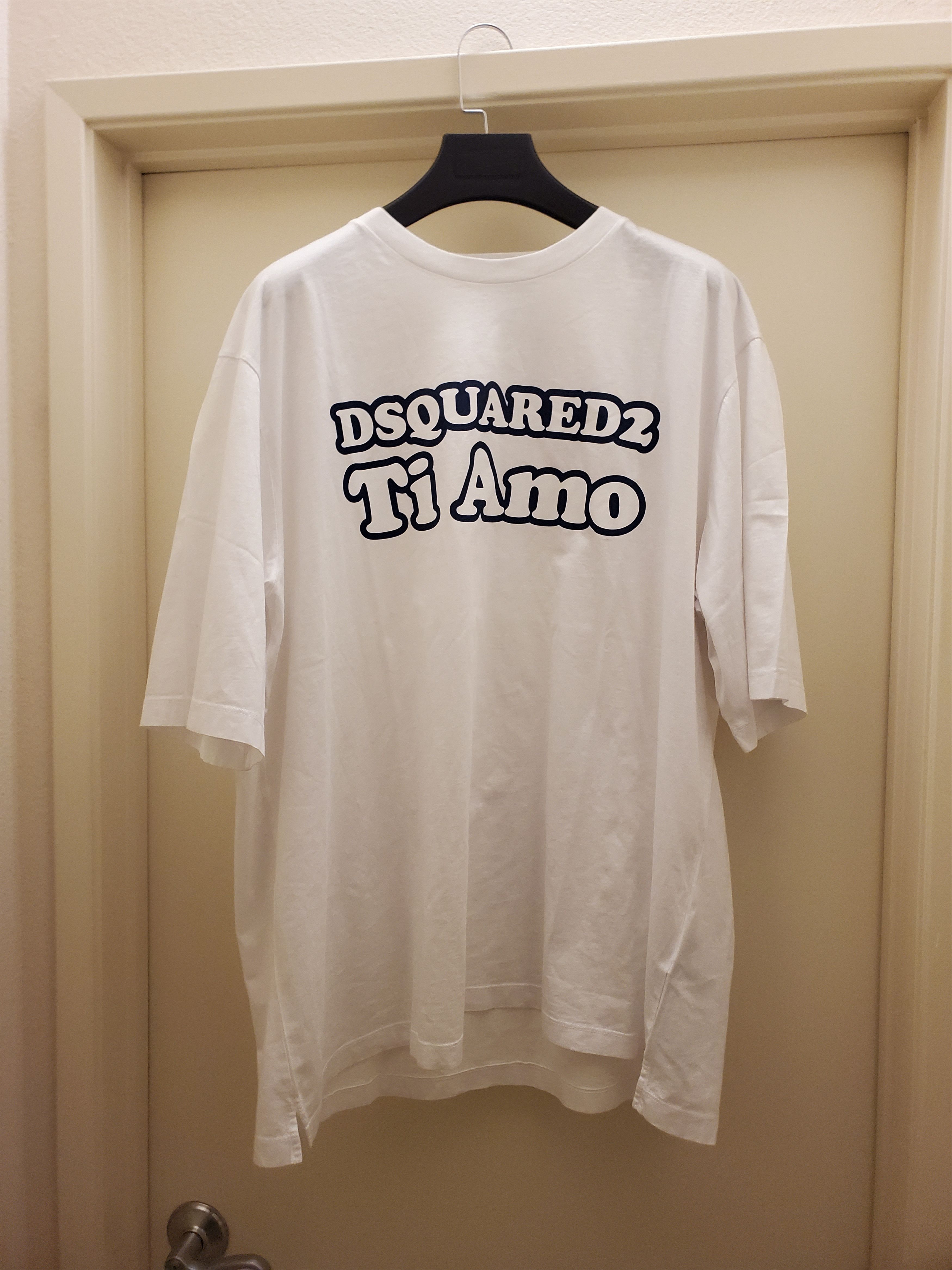Dsquared2 Dsquared2 Ti Amo logo printed t-shirt Size US XXL / EU 58 / 5 - 1 Thumbnail