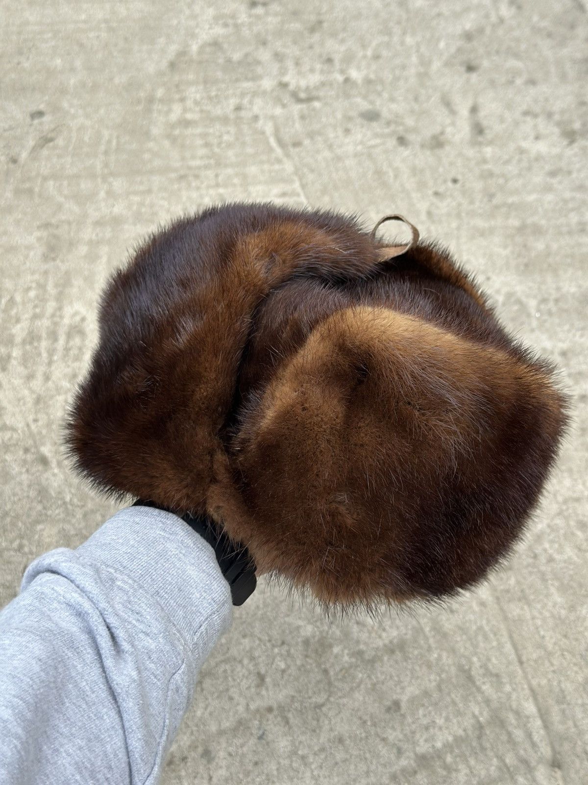 Other Vintage Japanese Style USSR Hat Shapka Ushanka Fur Cap Size ONE SIZE - 7 Thumbnail