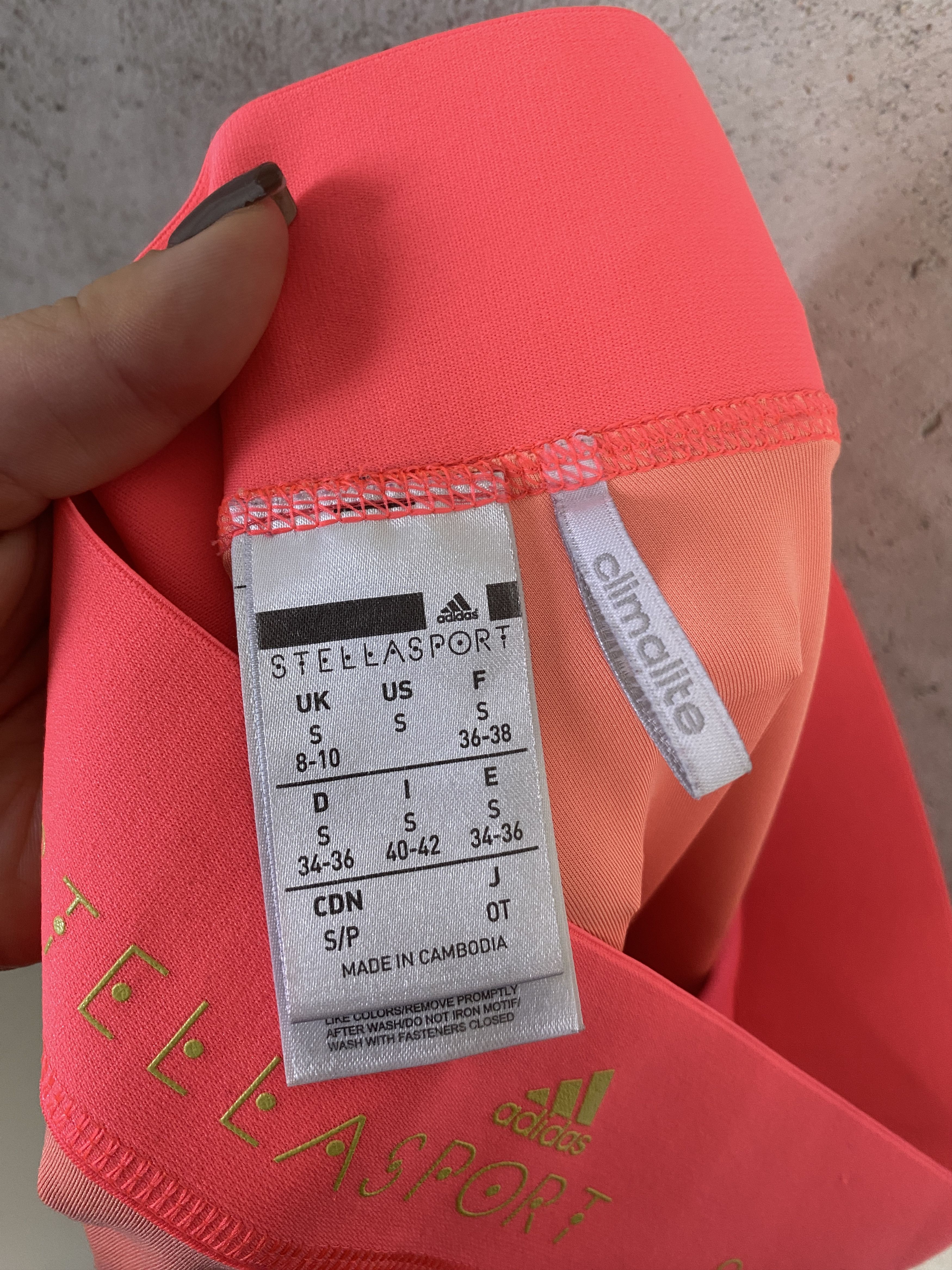 Adidas × Stella McCartney Adidas x Stella McCartney leggings sport casual Size 26" / US 2 / IT 38 - 5 Thumbnail