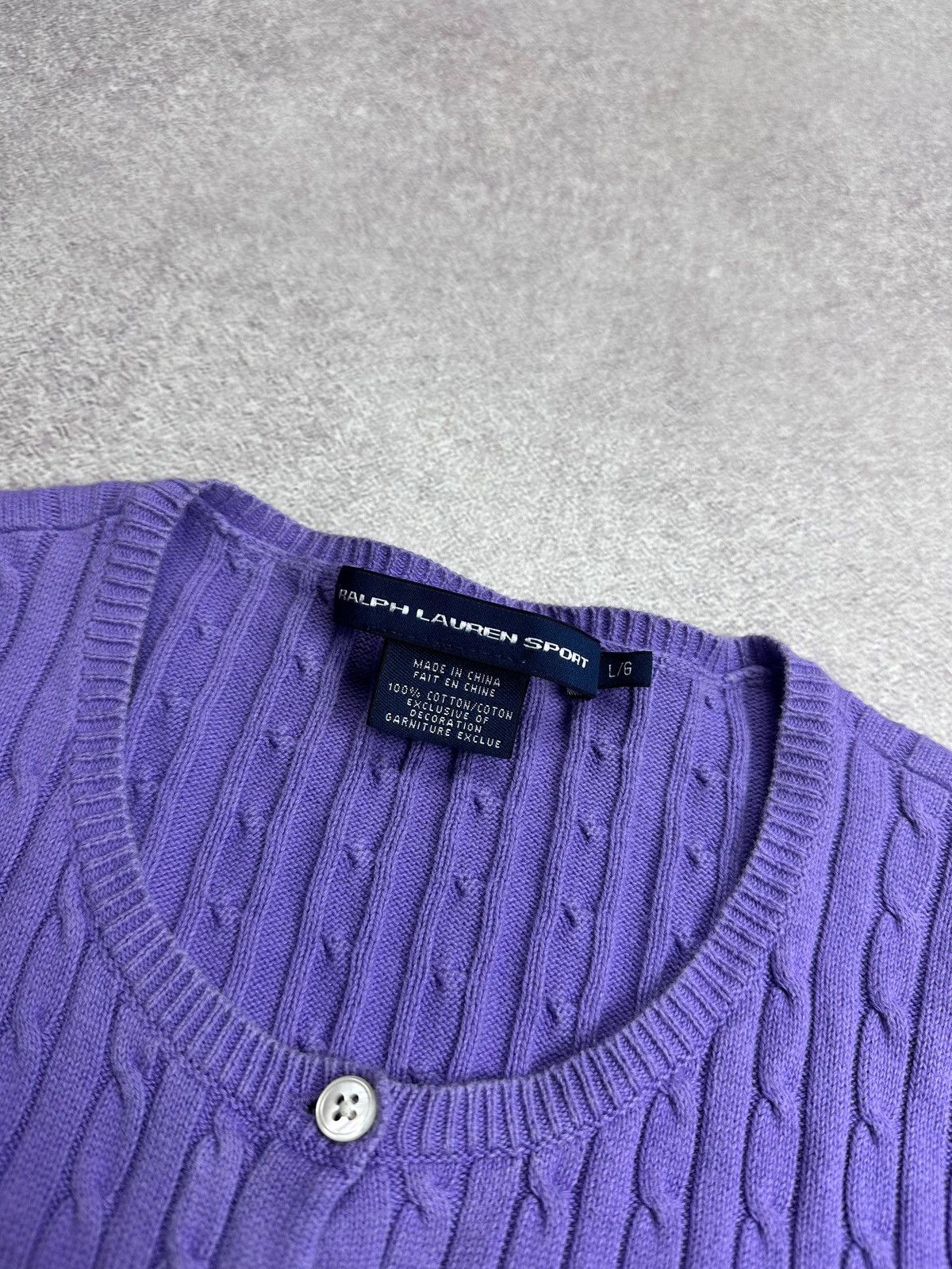 Polo Ralph Lauren Vintage Polo Ralph Lauren Womans Knit Cardigan Sweater L Size L / US 10 / IT 46 - 4 Thumbnail