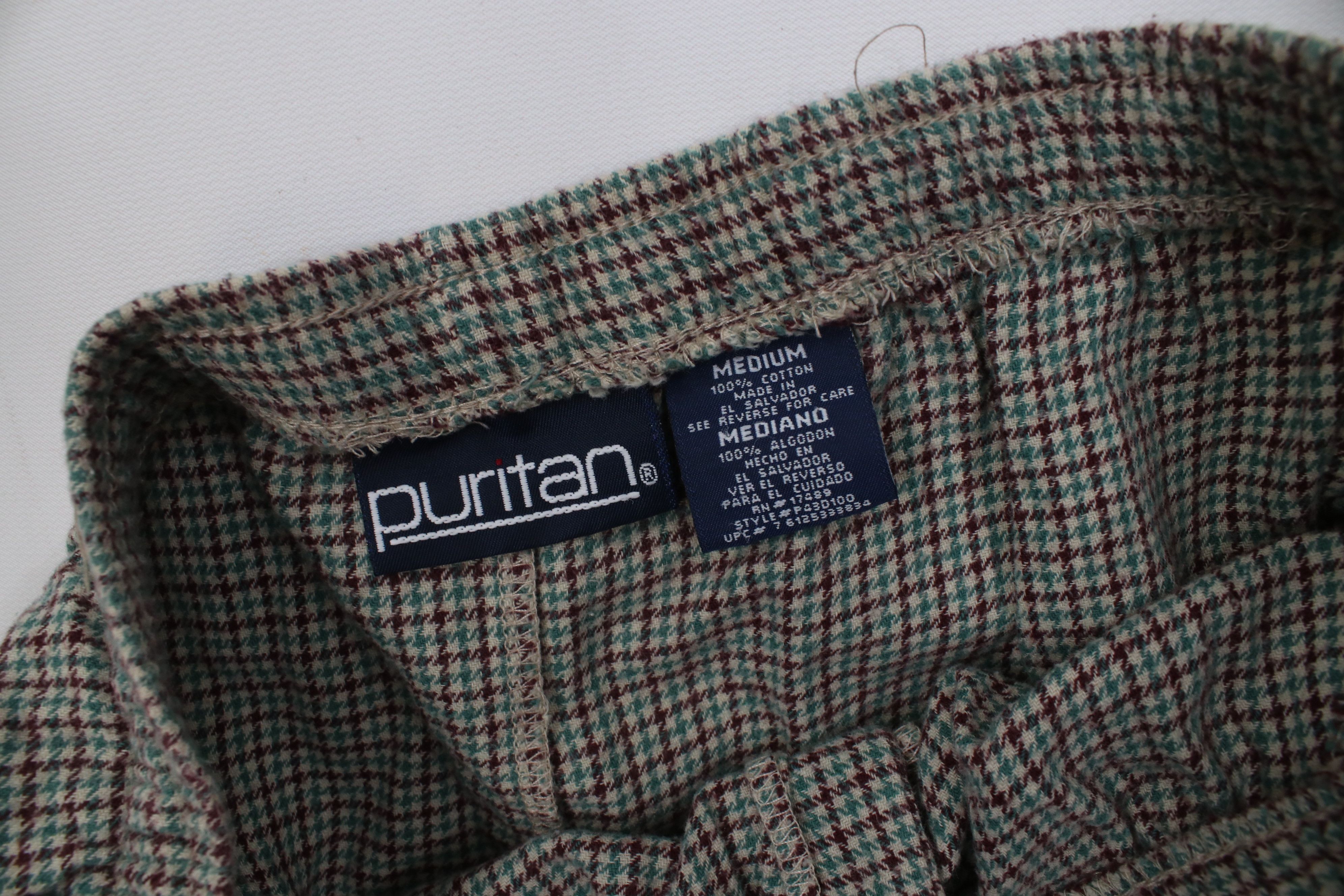 Vintage Vintage 90s Streetwear Houndstooth Flannel Pajamas Pants Size US 34 / EU 50 - 8 Thumbnail