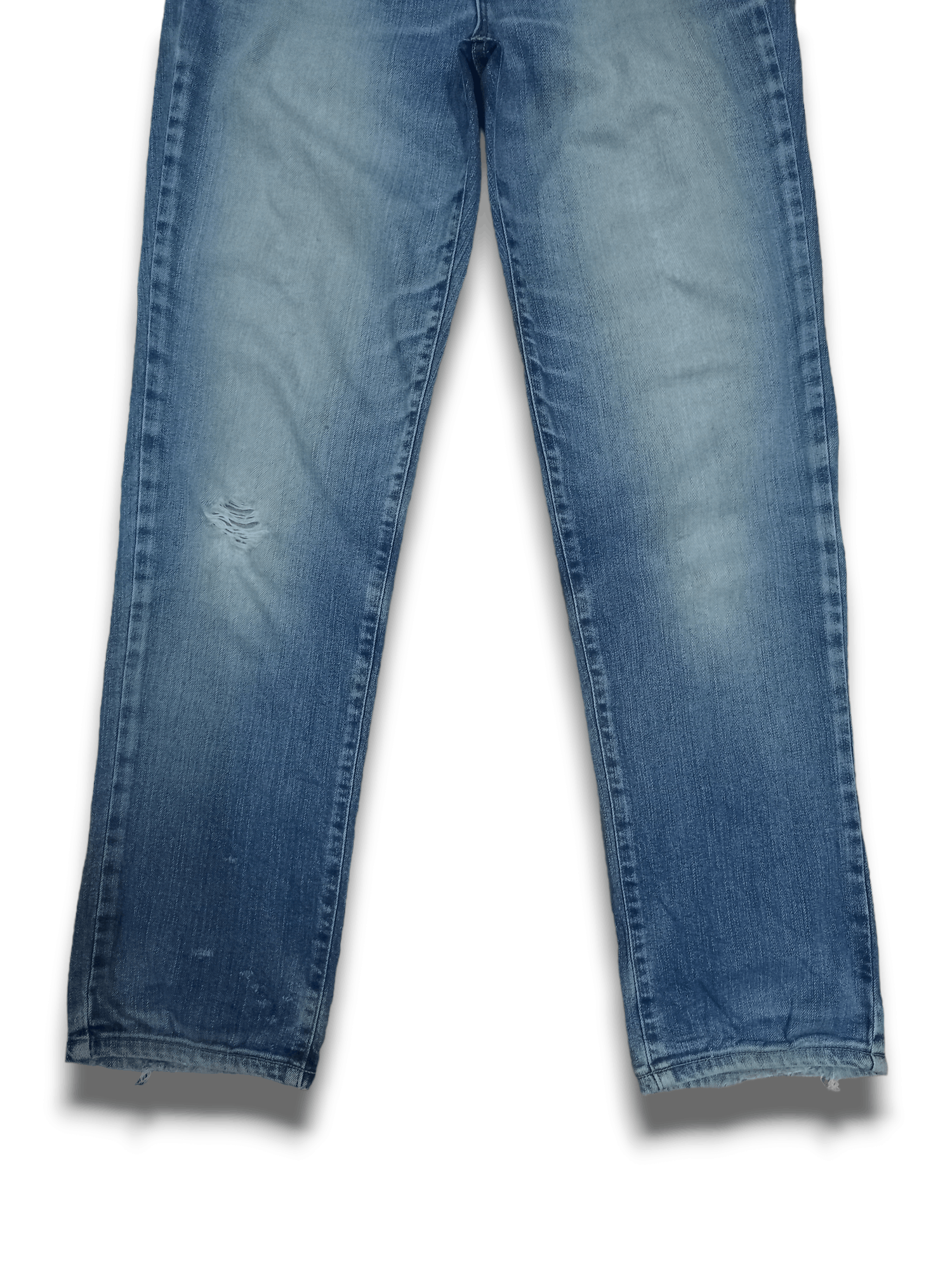 Edwin × Japanese Brand Vintage Edwin Japan Light Wash Distressed Jeans 27x30 Size US 27 - 9 Thumbnail