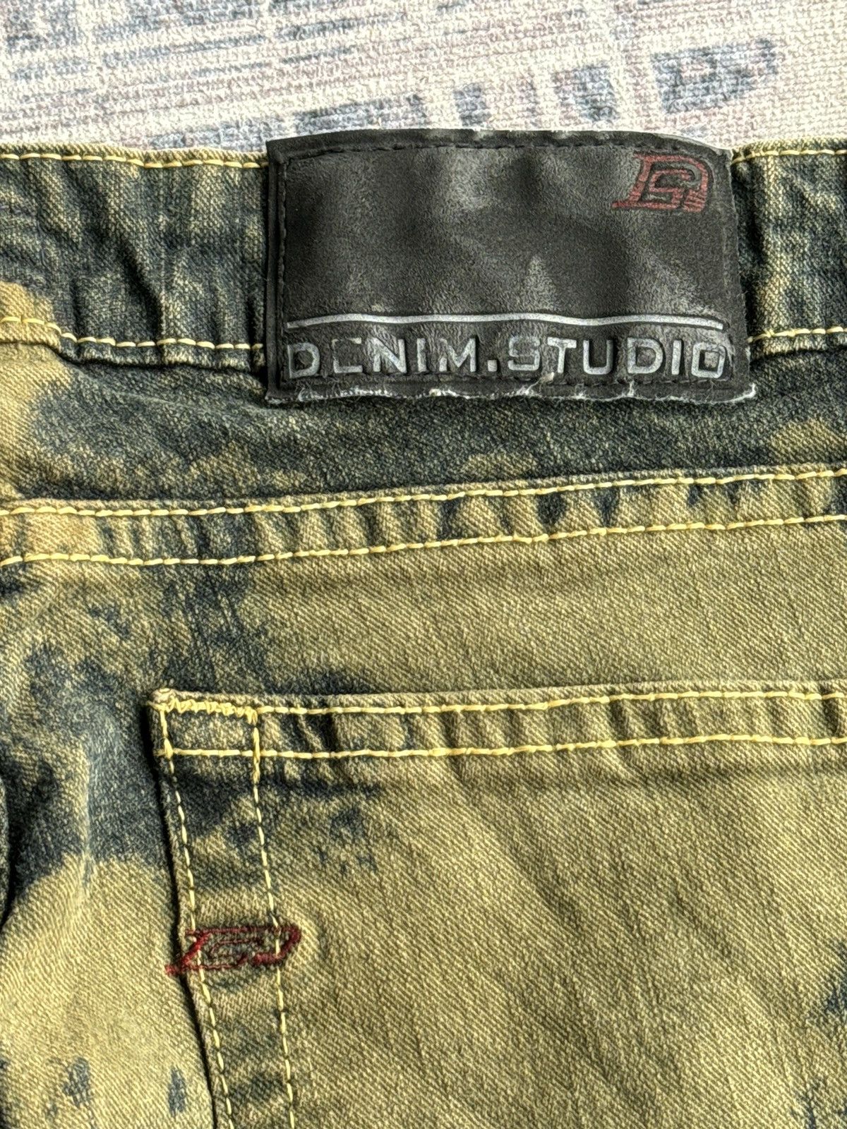 Tornado Mart Denim Studio Acid Washed Punk Flared Denim / ifsixwasnine Size US 30 / EU 46 - 9 Thumbnail