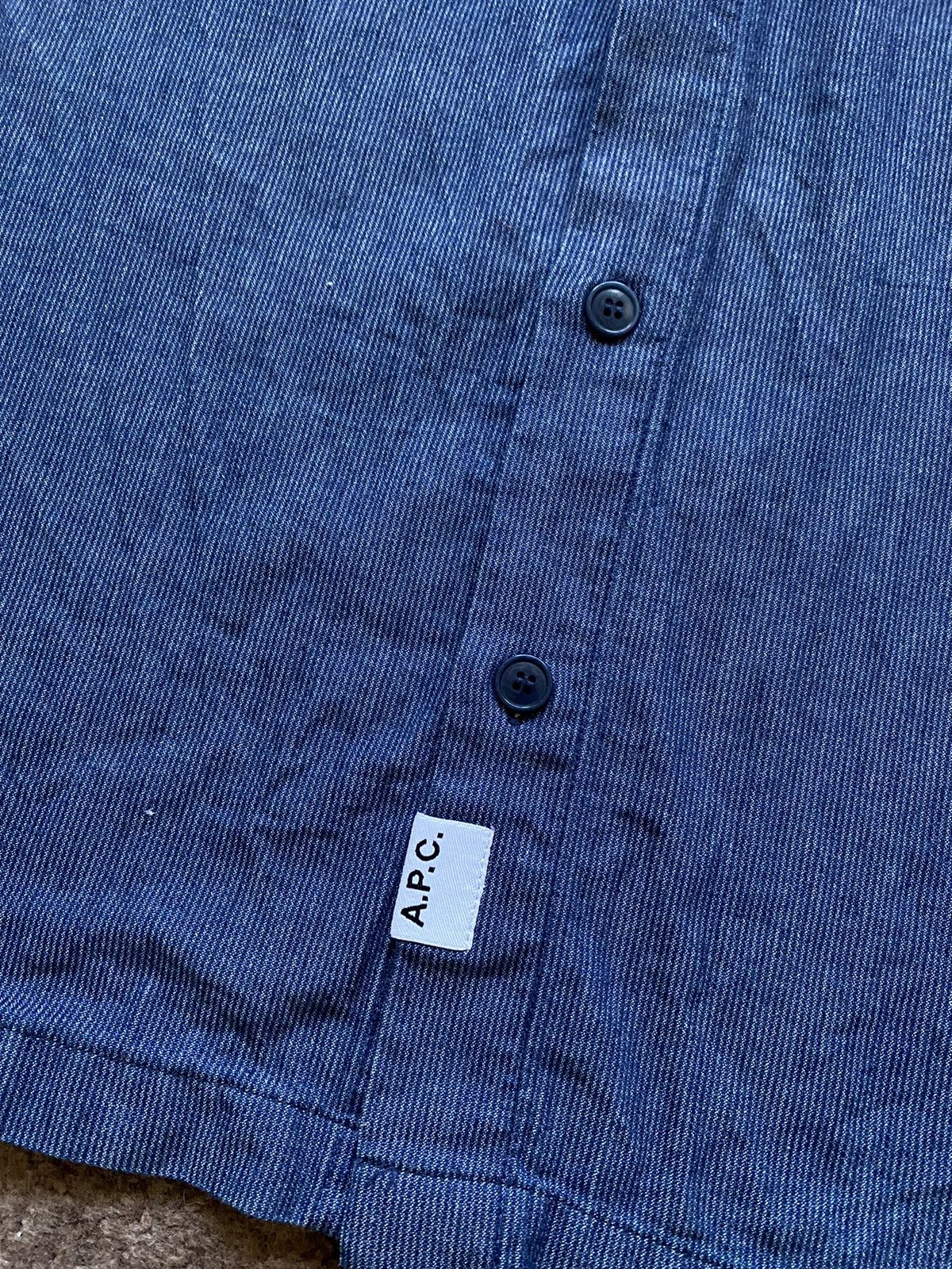 A.P.C. 🇫🇷Basic A.P.C. blue shirt old money Size US S / EU 44-46 / 1 - 4 Thumbnail