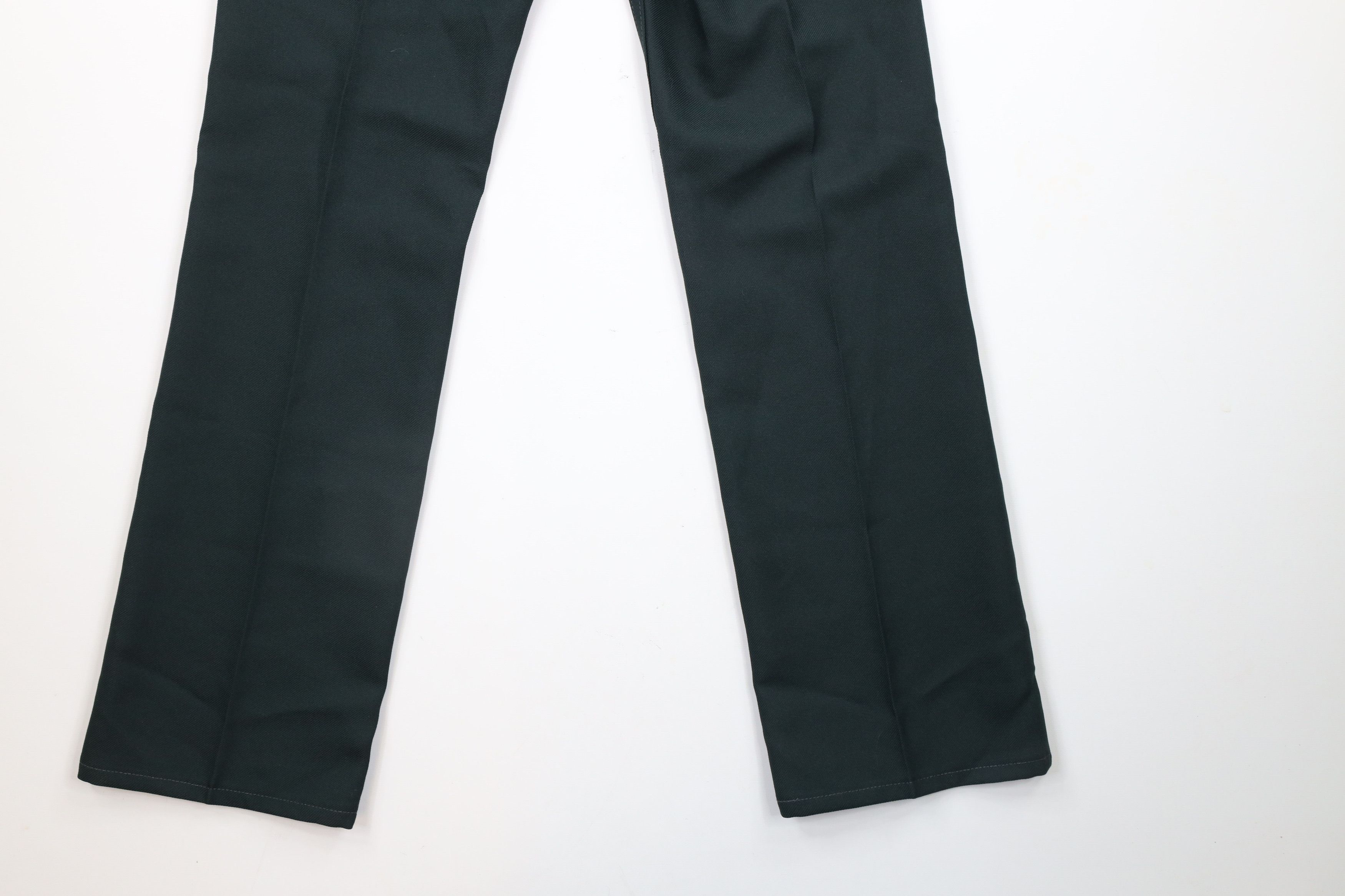 Vintage × Wrangler Vintage 90s Wrangler Wide Leg Bootcut Pants Green Polyester Size US 31 - 11 Thumbnail