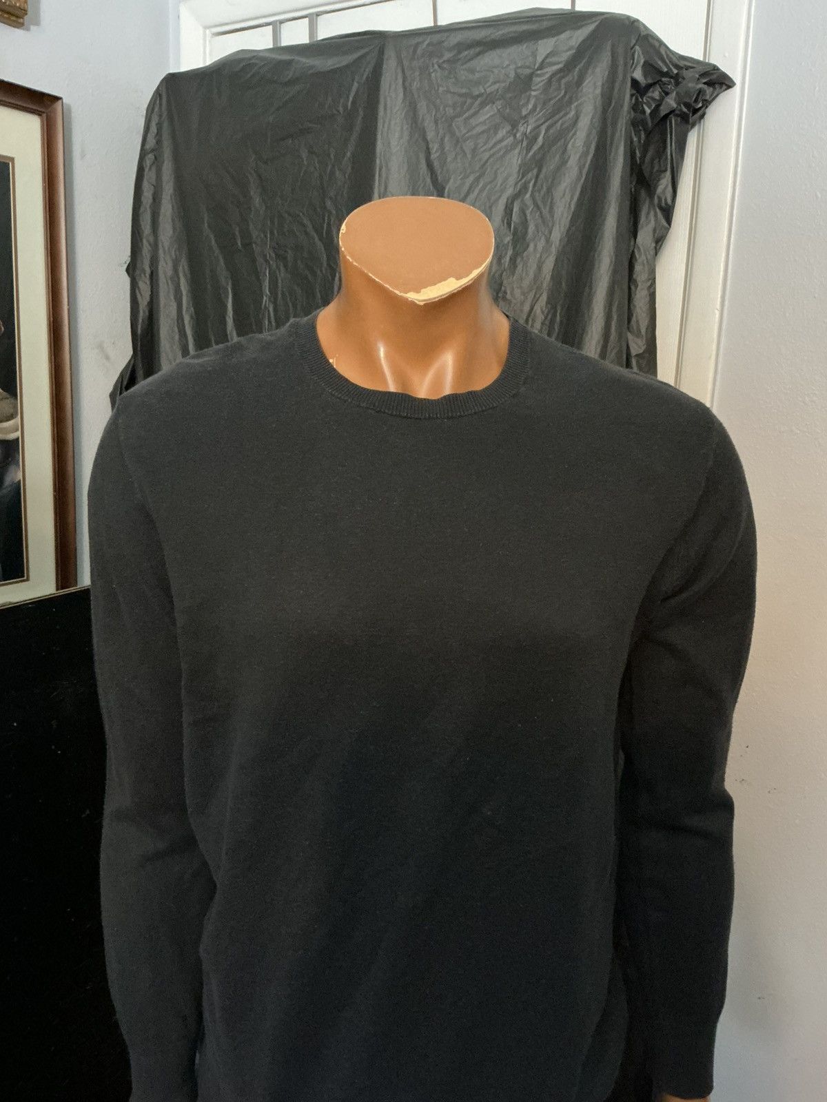 Ksubi Ksubi Black Knit Thin Lightweight Crewneck Pullover Sweater Size US M / EU 48-50 / 2 - 7 Thumbnail