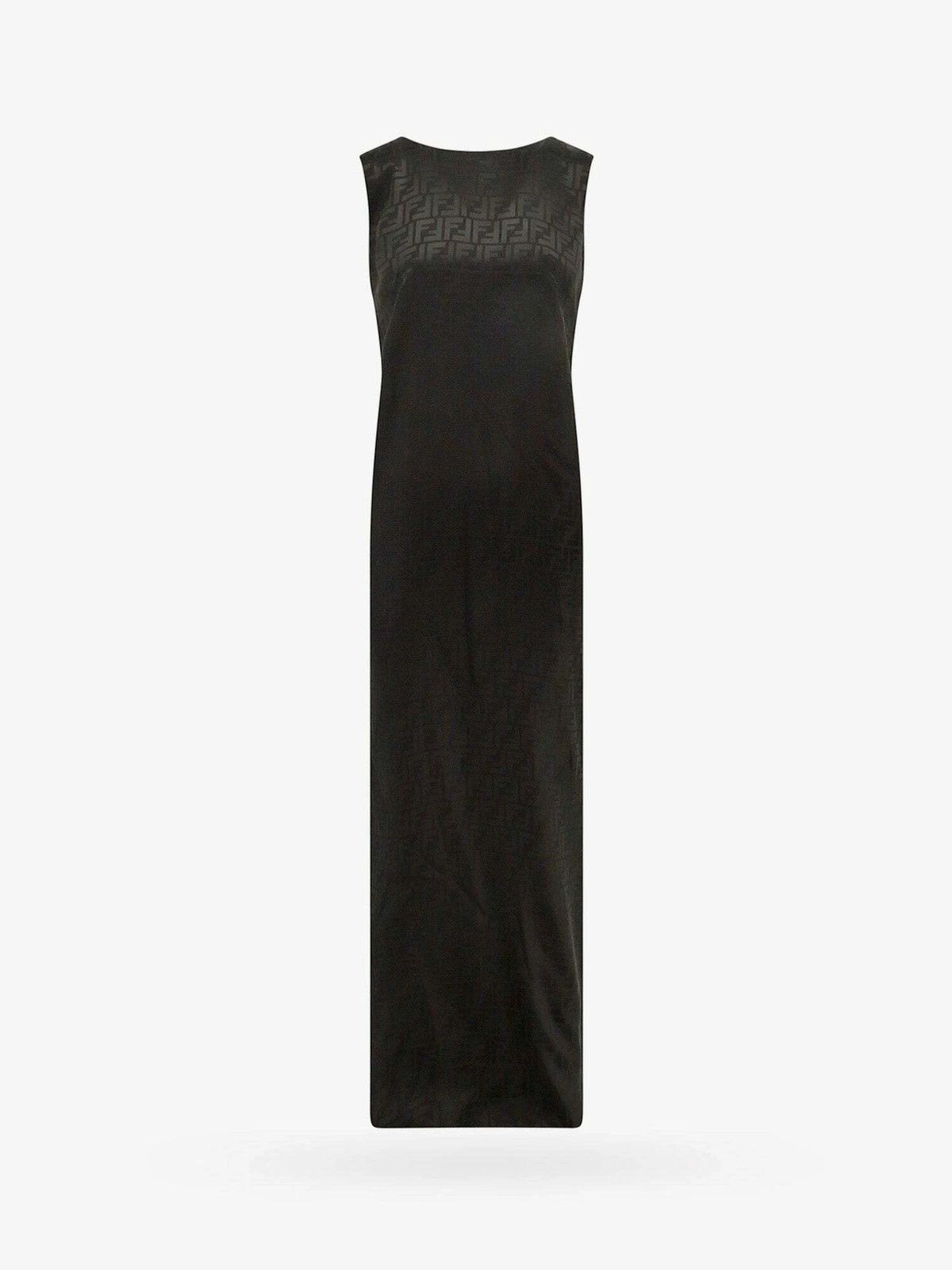 Fendi o1B3y1r0426 Maxi Dress in Black Size S / US 4 / IT 40 - 1 Thumbnail