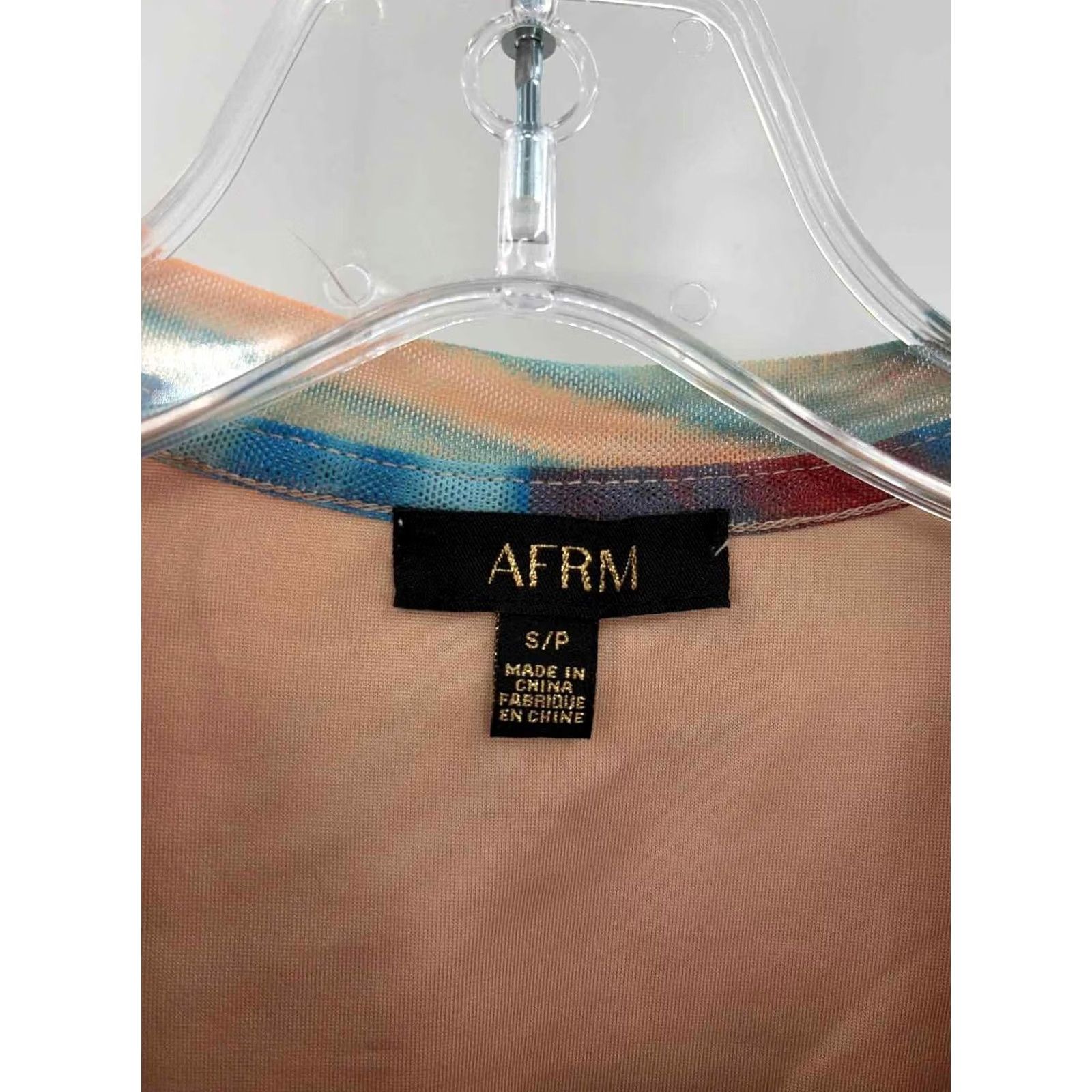 Vintage AFRM Orange Size Small Long Sleeve Blouse Size S / US 4 / IT 40 - 3 Thumbnail