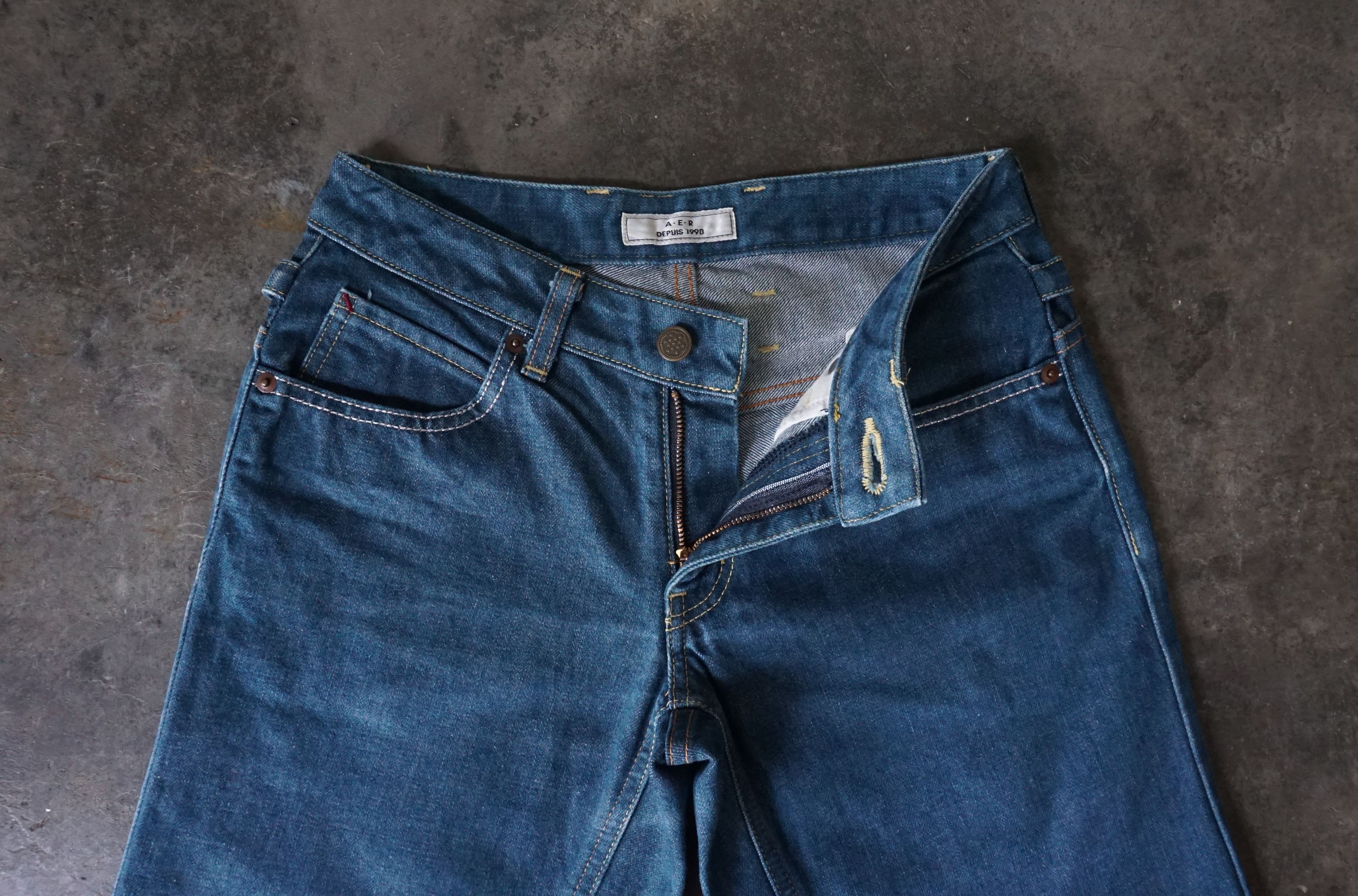 Affliction A-E-R Depuis 1990 Flair Jeans Size US 26 / EU 42 - 4 Thumbnail