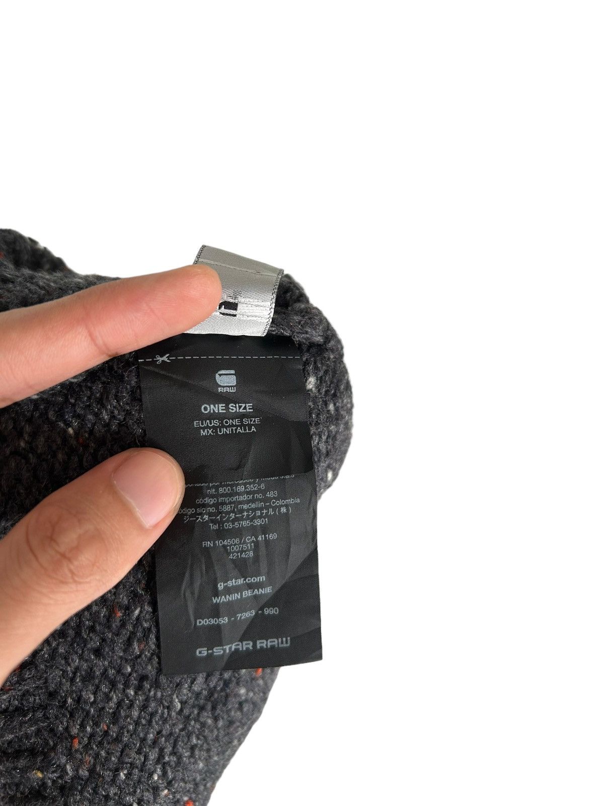 G-Star × Japanese Brand G Star Raw Denim Beanie Hats Size ONE SIZE - 6 Thumbnail