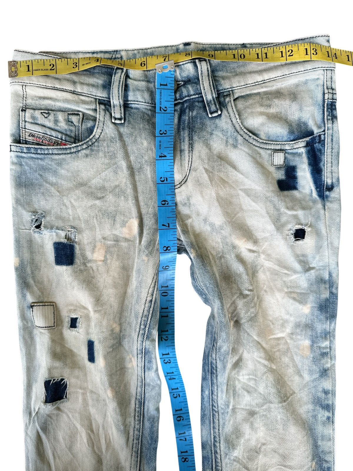 Diesel Distress Diesel Skinny Patchwork 28x42 Size US 28 / EU 44 - 9 Thumbnail
