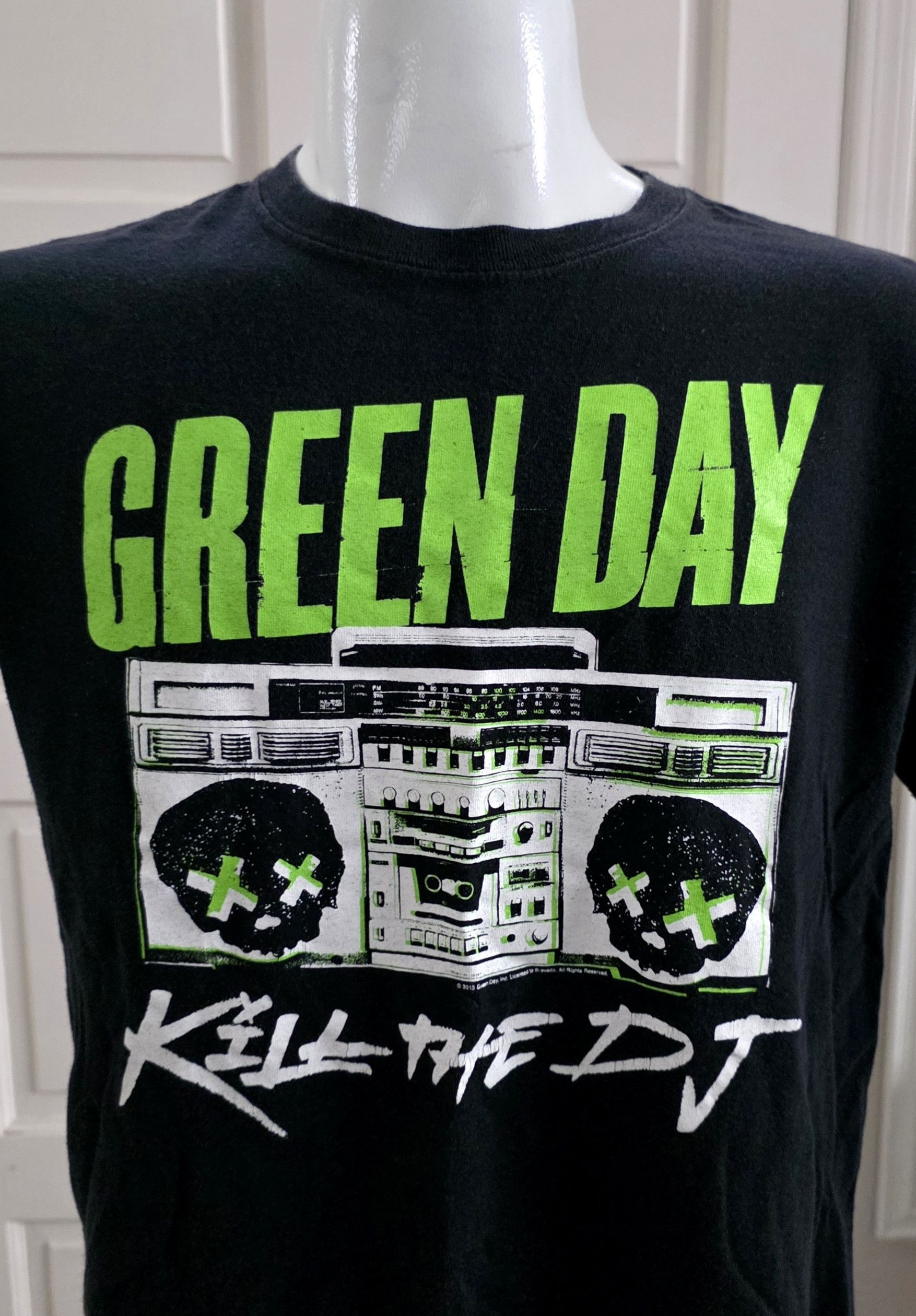 Anvil Green Day 2013 Y2K VTG Shirt Kill The DJ Punk Rock Band sz L Size US M / EU 48-50 / 2 - 2 Thumbnail
