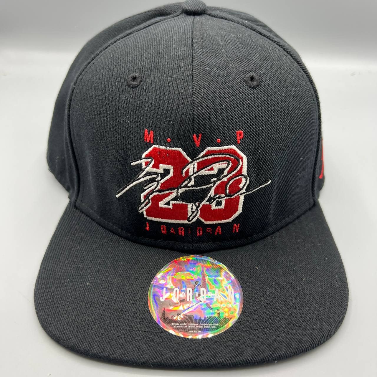 Jordan Brand Air Jordan 23 Hat Men MVP Embroidered Jumpman Snap Back Cap Size ONE SIZE - 1 Thumbnail