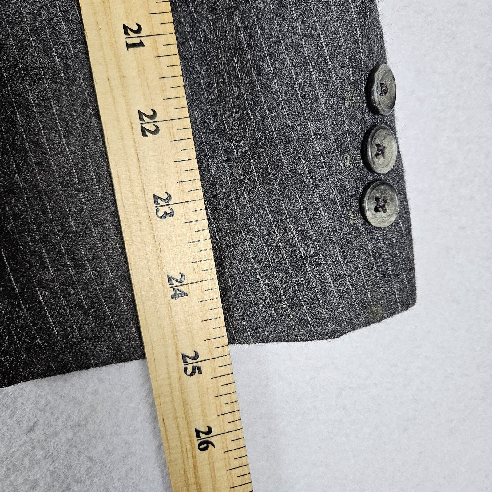 Givenchy × Vintage VTG Givenchy Gentleman Paris Suit Jacket Size 38R - 16 Thumbnail