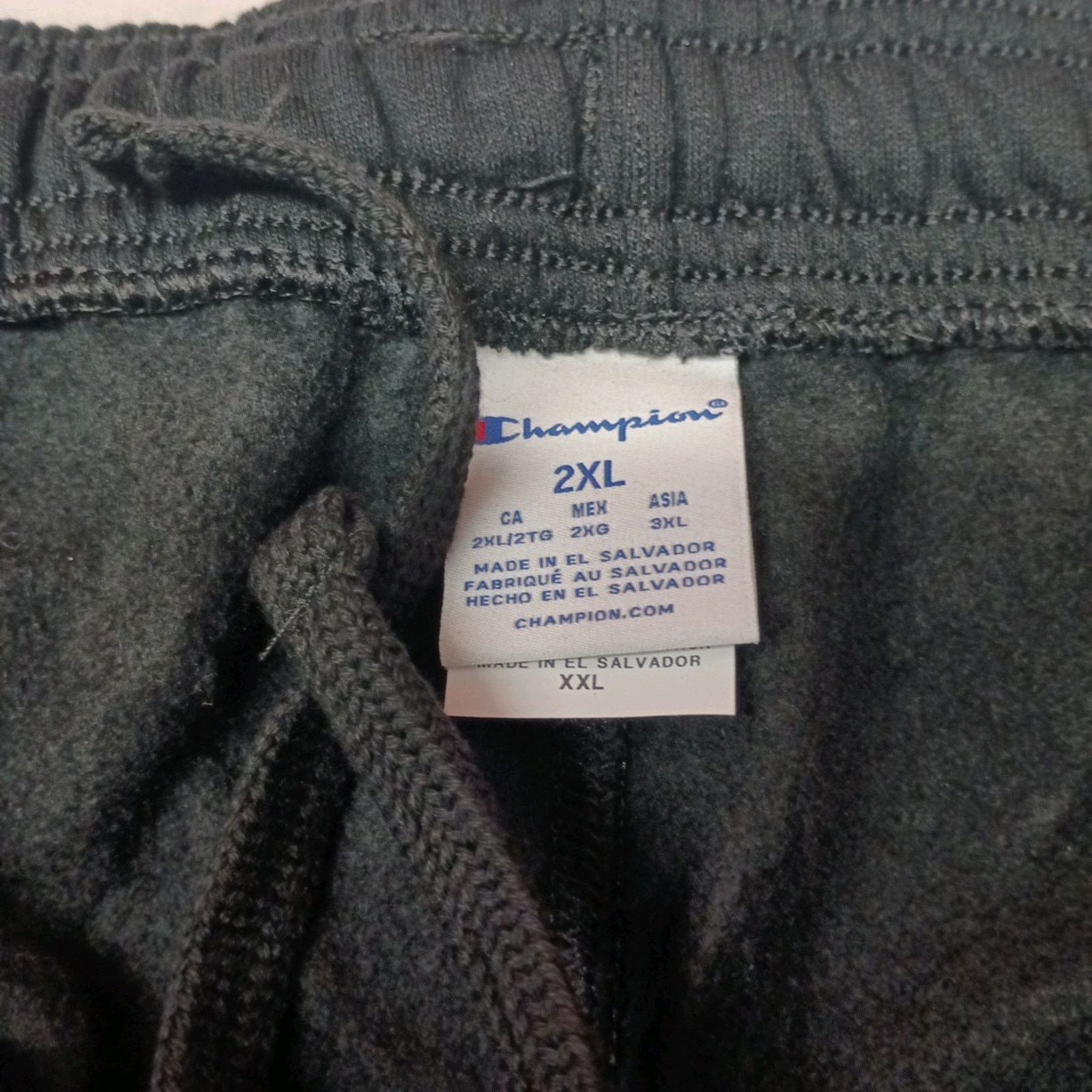 Champion Champion Sweatpants Men's 2XL Black Powerblend Joggers Size US 38 / EU 54 - 6 Thumbnail