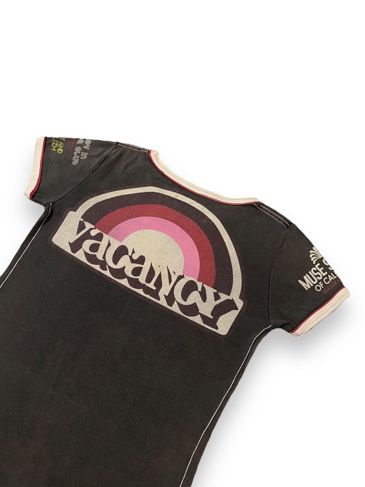 Japanese Brand JAPAN NEWSON THE WORLD VACANCY RINGER TEE Size S / US 4 / IT 40 - 10 Thumbnail