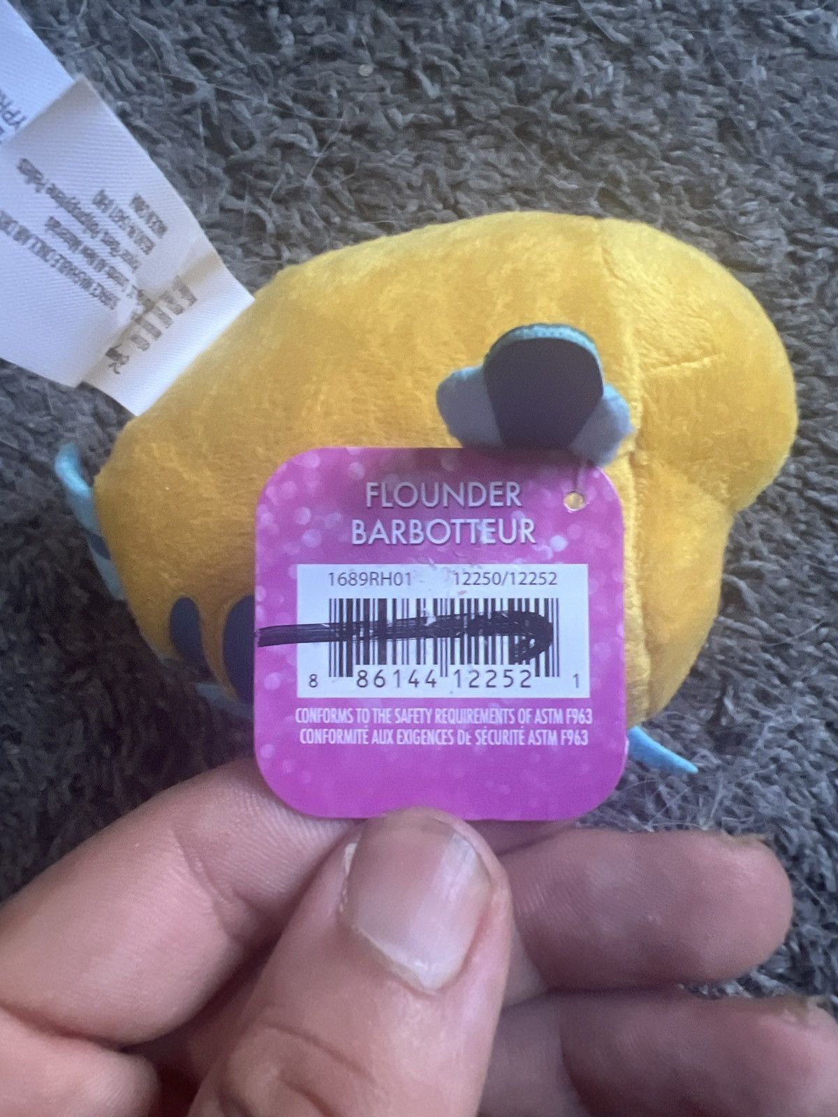 Disney 2019 Disney Princess Flounder Plush Size ONE SIZE - 5 Thumbnail