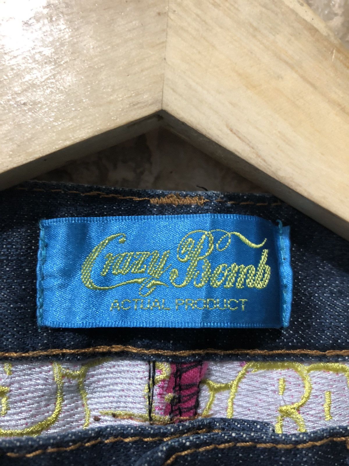 Beauty Beast × Japanese Brand Crazy Bomb Paint Splatter Denim Size US 30 / EU 46 - 6 Thumbnail