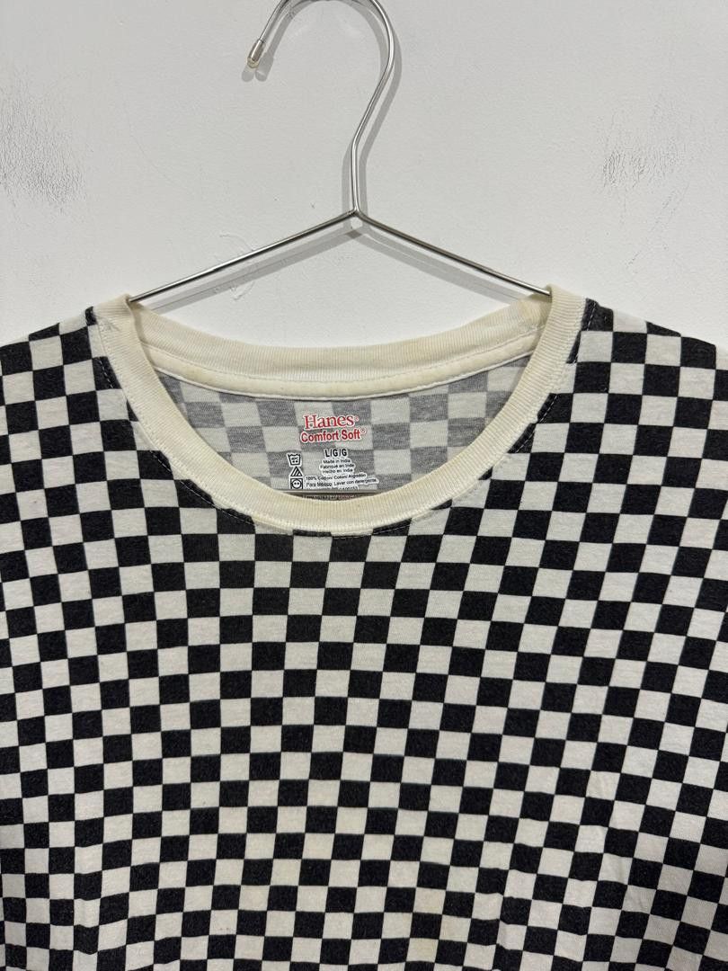 Hanes × Supreme Supreme Hanes Checkered Tee Size US L / EU 52-54 / 3 - 2 Thumbnail