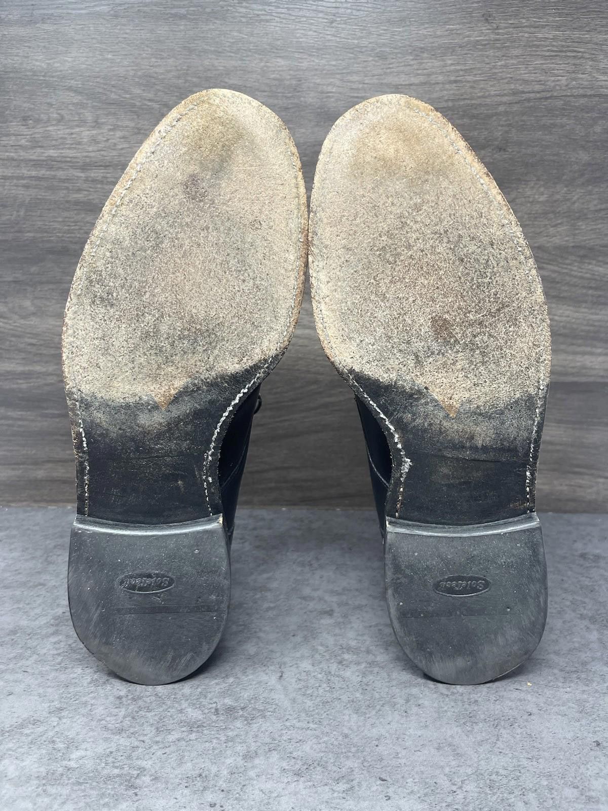 Johnston & Murphy Johnston Murphy Shoes Mens Size 10 Black Leather Oxford Lace Size US 10 / EU 43 - 8 Thumbnail