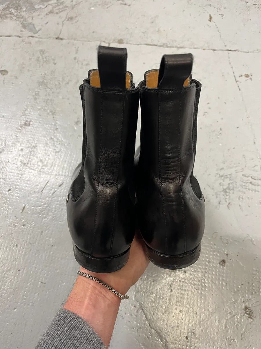 Gucci Gucci Black Leather Chelsea Boots Size US 10.5 / EU 43-44 - 5 Thumbnail