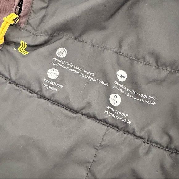 Other LOLE Women's Long Hooded Insulated Winter Coat - Taupe Brown Size L / US 10 / IT 46 - 8 Thumbnail