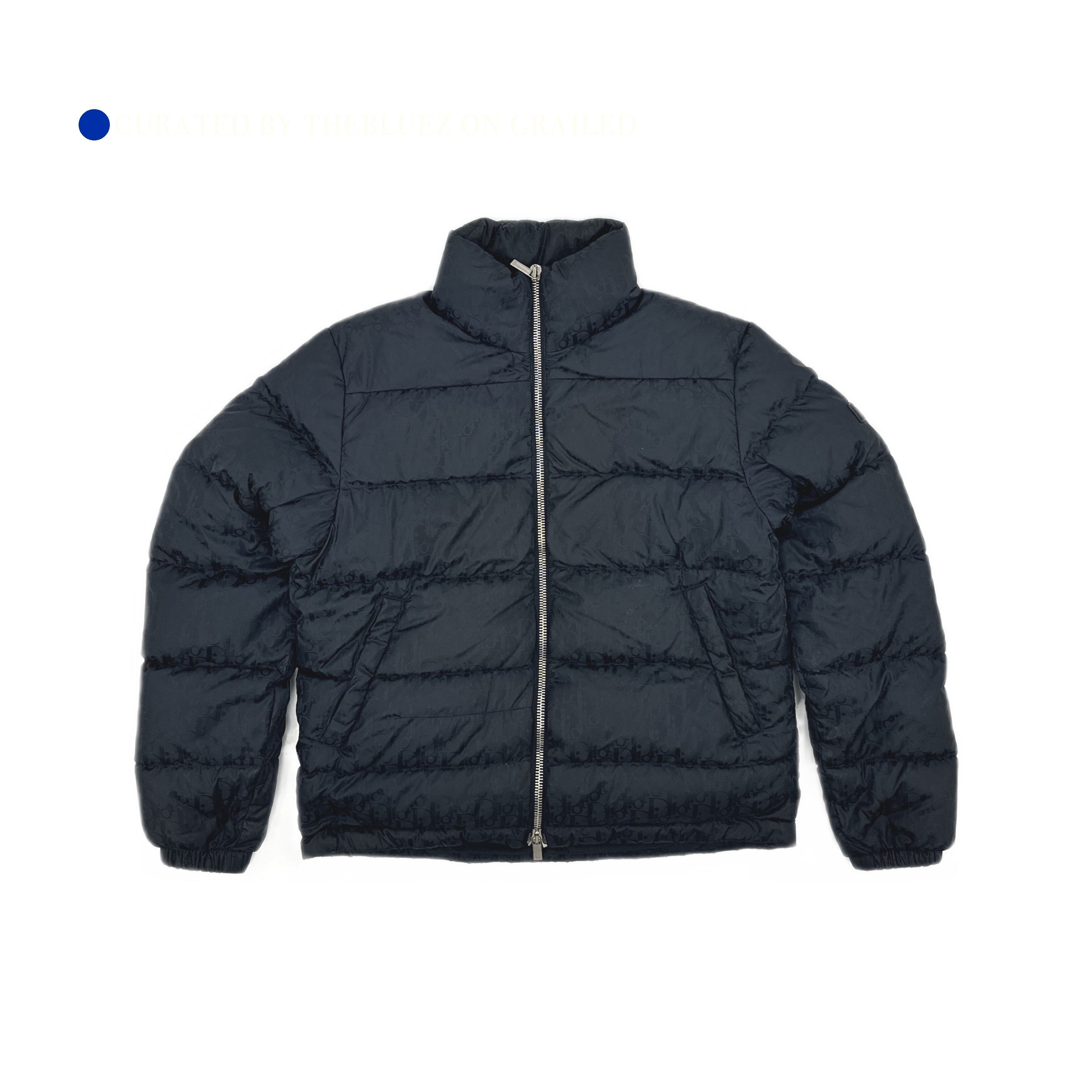 Dior Stylish Black Puffer Jacket in Size S Size US S / EU 44-46 / 1 - 1 Thumbnail