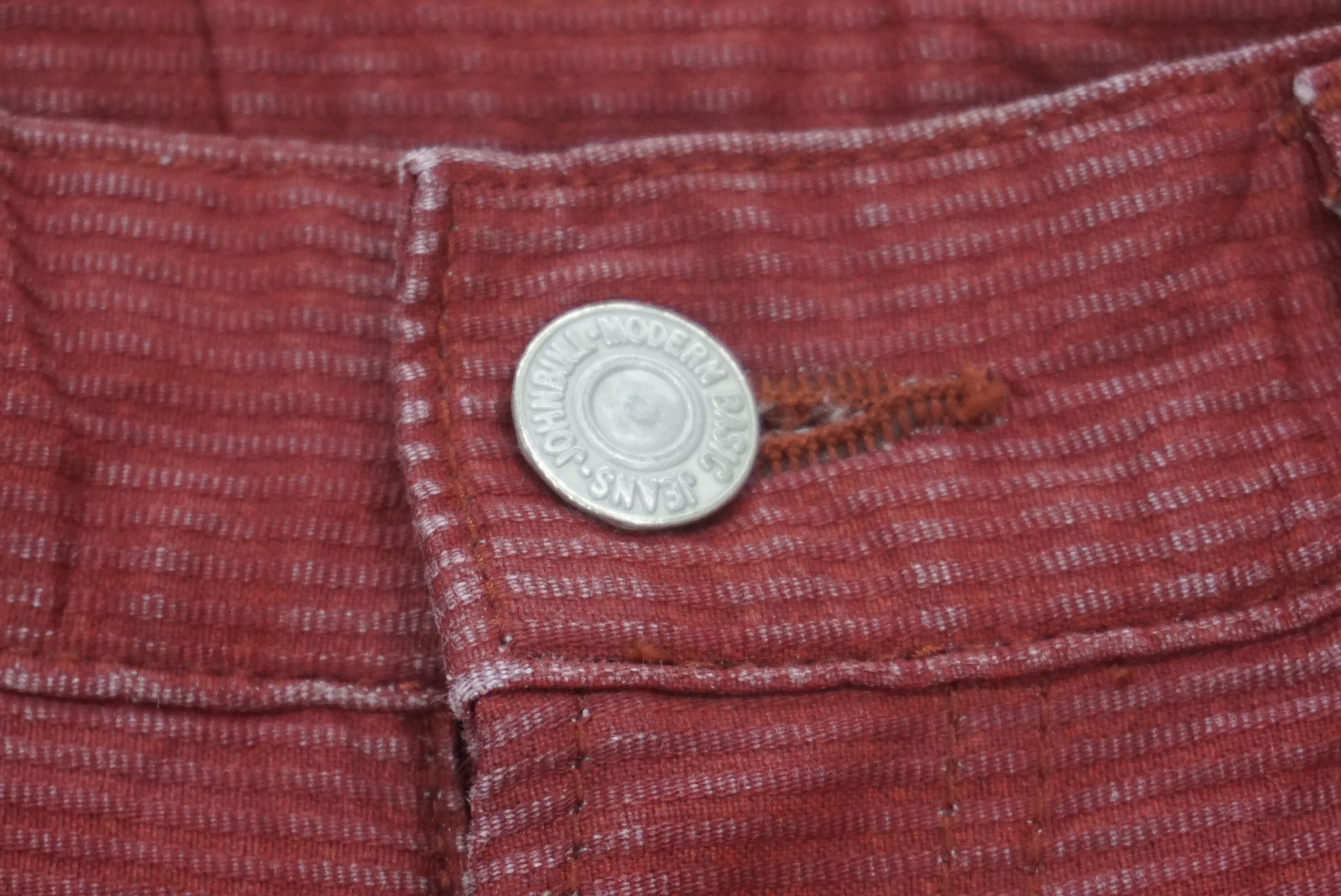 Japanese Brand John Bull Jeans Size W28xL32.5 SAMPLE Regular-Fit Hickory Size US 28 / EU 44 - 5 Thumbnail