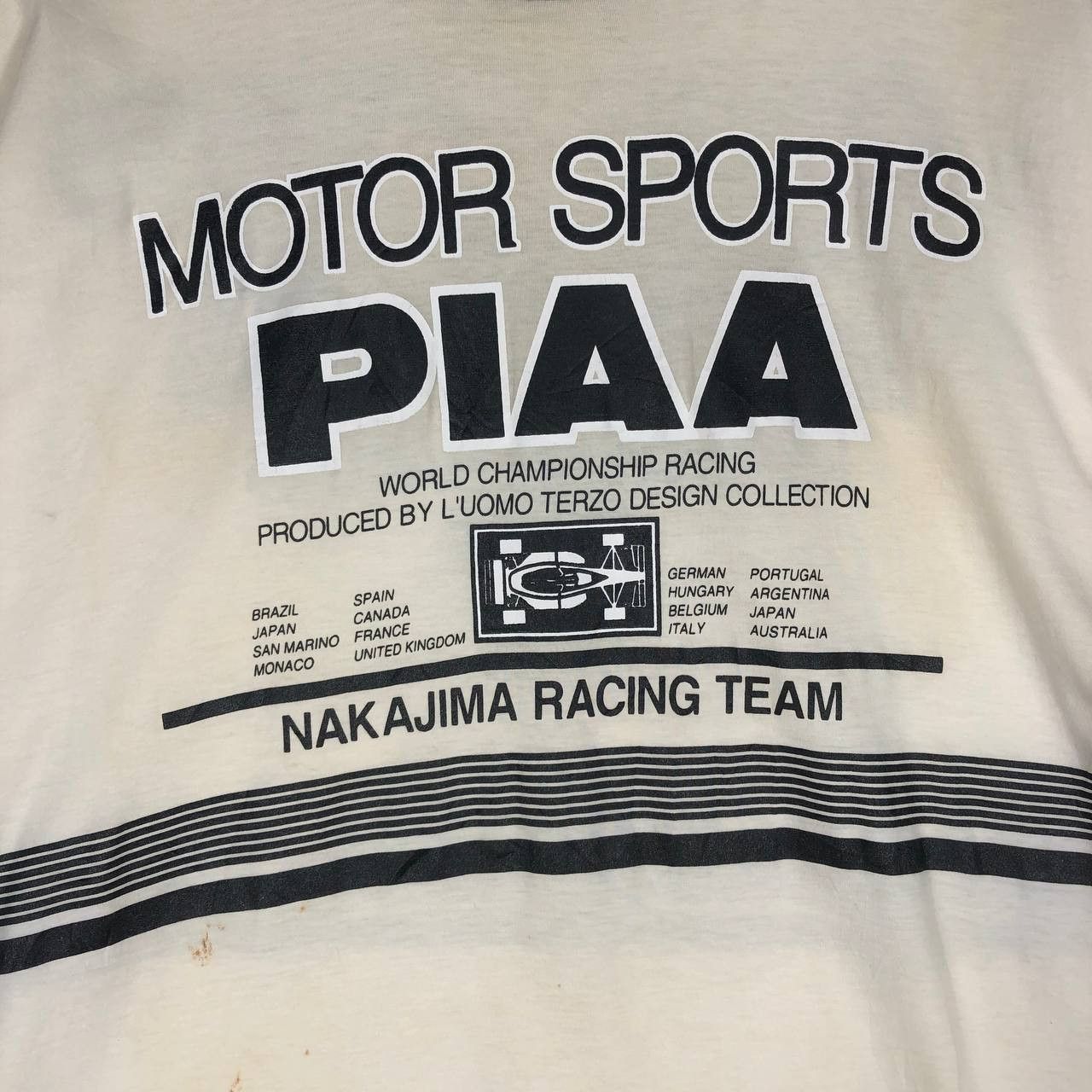 Japanese Brand Vintage PIAA Racing Motorsport T-shirt Size US M / EU 48-50 / 2 - 5 Thumbnail