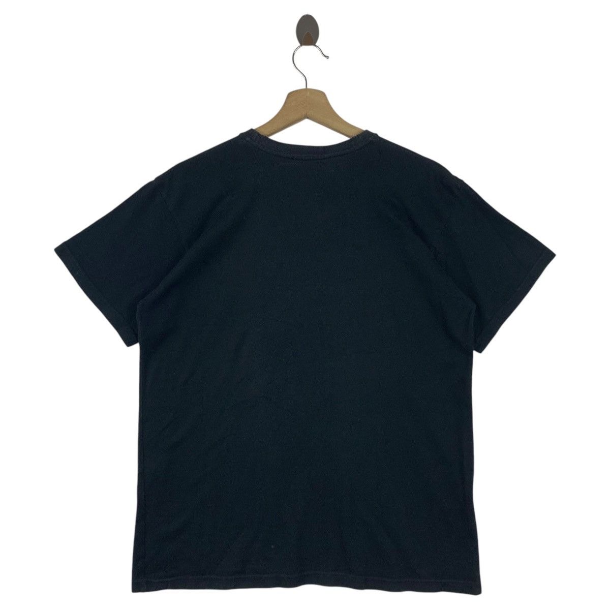Designer × Prada × Vintage Vintage PRADA black on black prada embroidery spellout tee Size US M / EU 48-50 / 2 - 4 Thumbnail