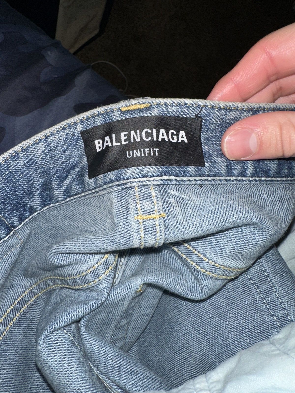 Balenciaga Balenciaga Lost Tape Flares Denim XS Size US 32 / EU 48 - 4 Thumbnail