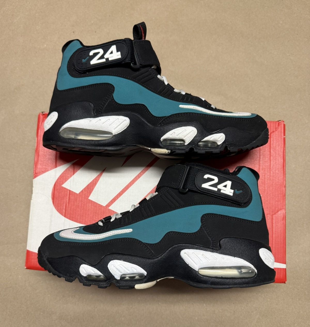 Nike Air Griffey Max 1 Retro Black Freshwater 2021 sz 10.5!