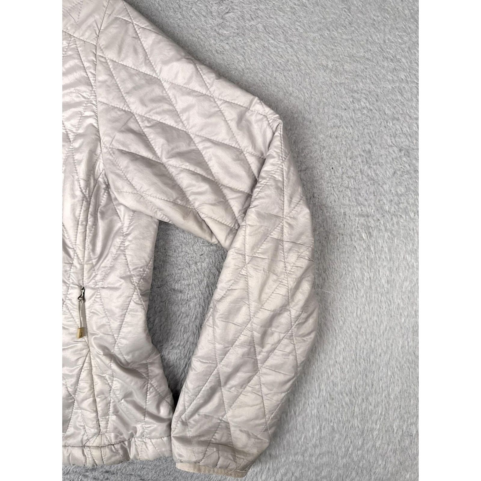 Patagonia Patagonia Jacket Womens Small White Quilted Full Zip Insulated Outdoor Warm Size S / US 4 / IT 40 - 2 Thumbnail