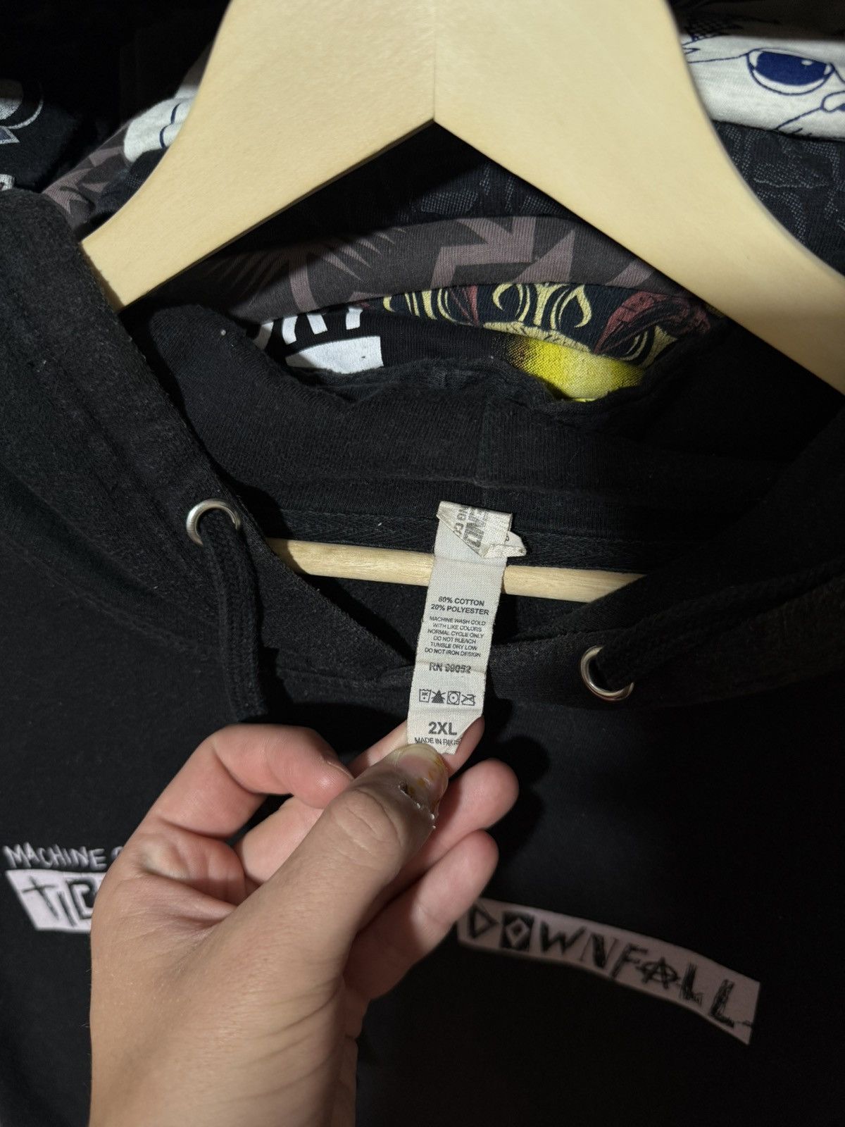 Rap Tees Machine Gun Kelly Tickets To My Downfall 2020 Rap Hoodie Y2K Size US XXL / EU 58 / 5 - 8 Thumbnail