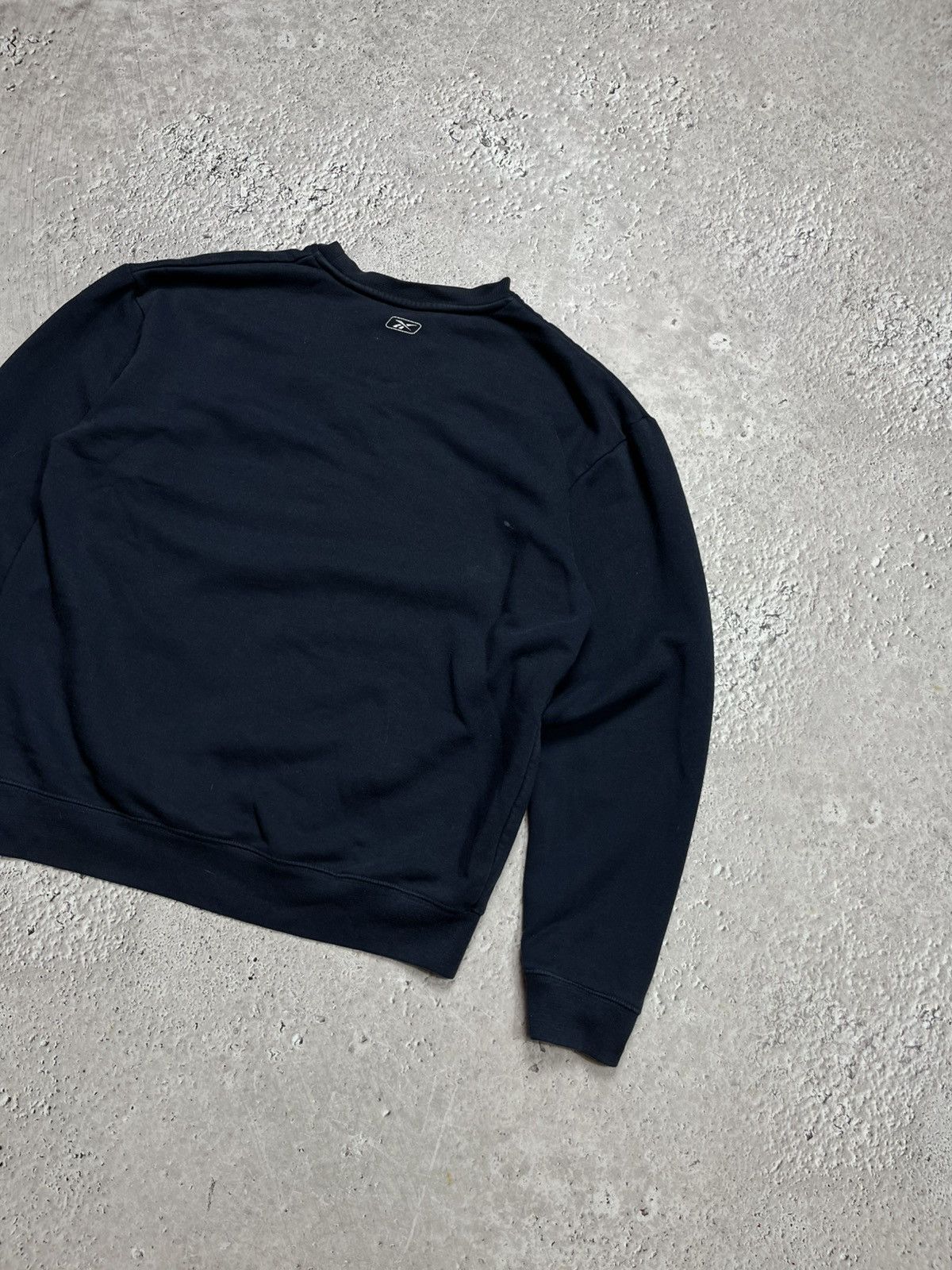 Reebok Vintage Reebok RBK Navy Sweatshirt Embroidered Logo Size S / US 4 / IT 40 - 9 Thumbnail
