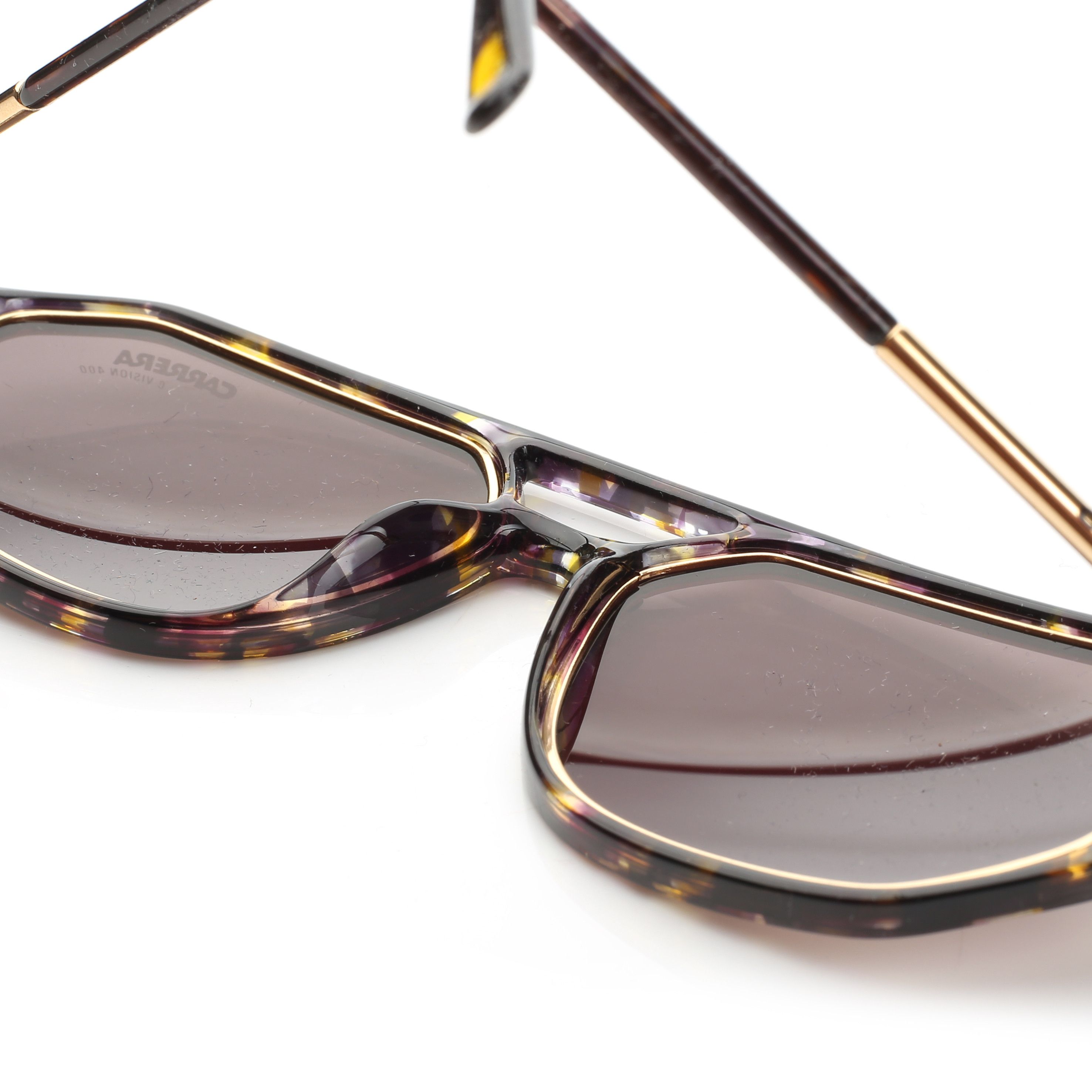 Carrera Carrera Classic '00s Havana Gold Aviator Sunglasses Size ONE SIZE - 4 Thumbnail
