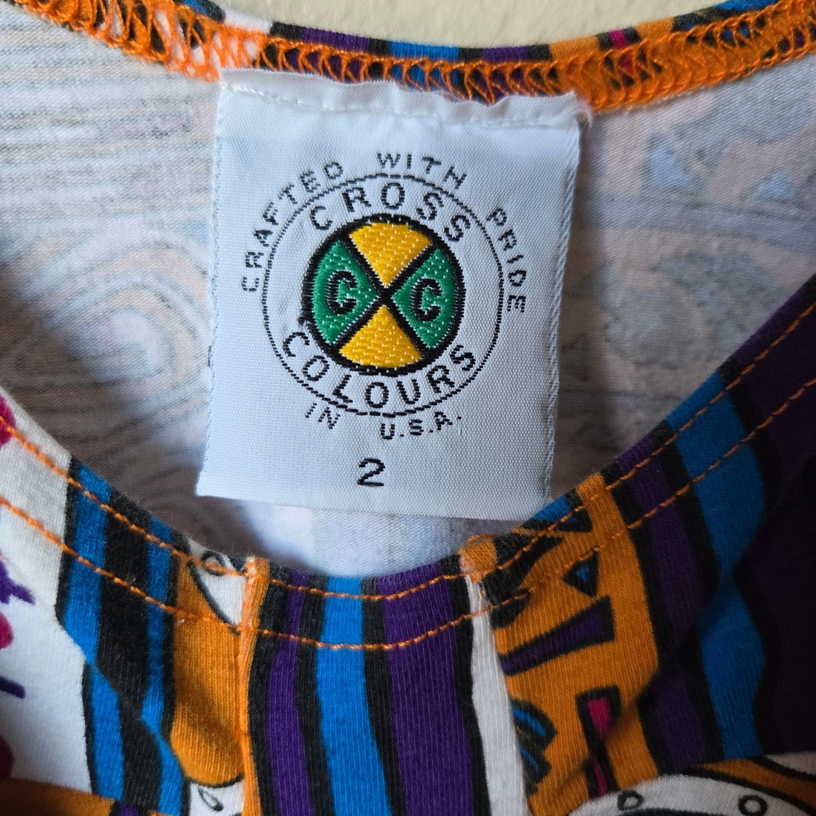 Cross Colours Cross Colours 90's Vintage Twin Set Size 2 Top 5/6 Bottoms Size XS / US 0-2 / IT 36-38 - 6 Thumbnail