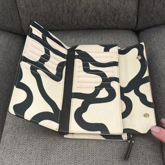 TOUS TOUS Patterned Leather Wallet Size ONE SIZE - 3 Thumbnail