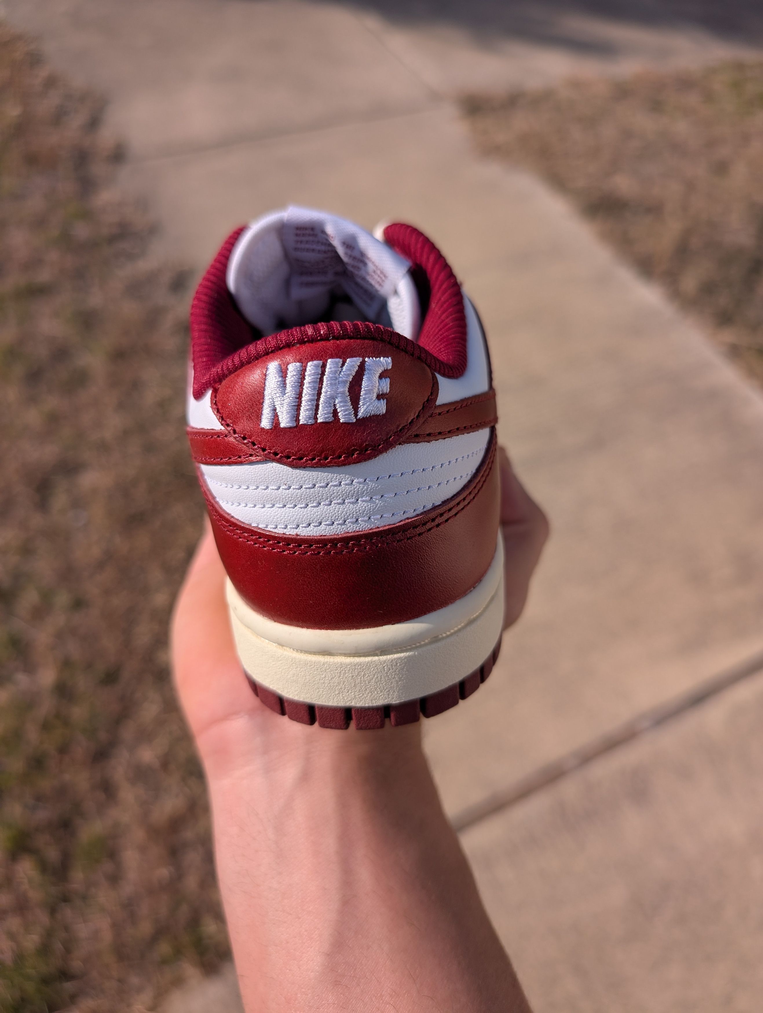 Nike Vintage Red Dunk Low Size US 5 / EU 37 - 12 Thumbnail