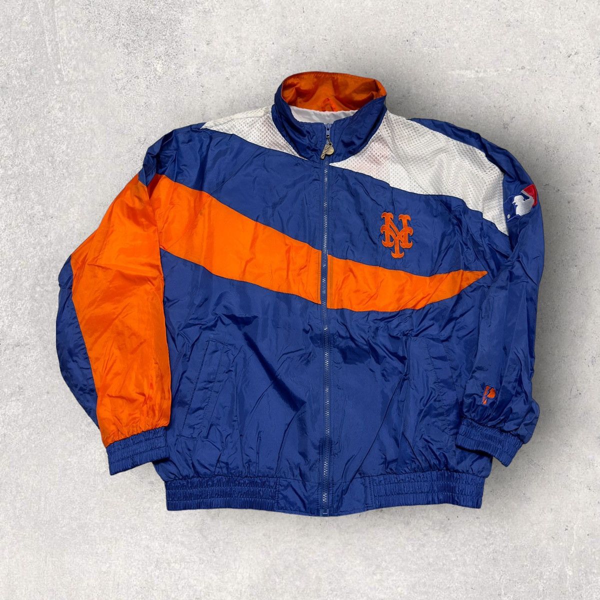 image of Mlb x Pro Player Vintage New York Mets Jacket, Men's (Size XL)