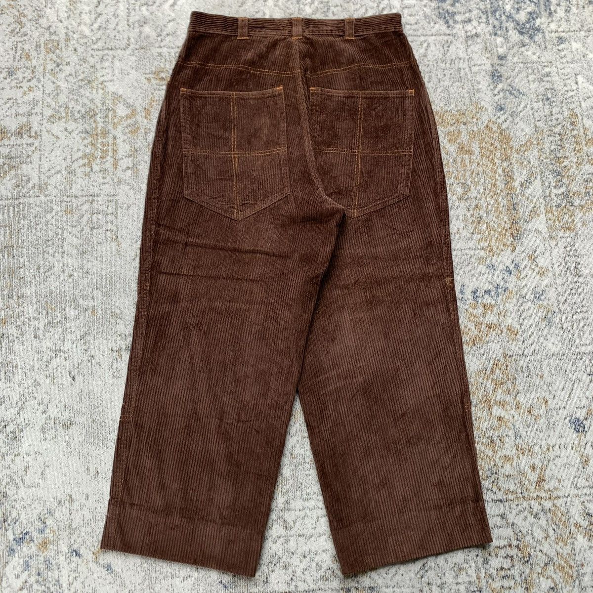 JNCO × Vintage 2000s Busy Boys Baggy Big Pocket Loose Corduroy Pants Size US 34 / EU 50 - 5 Thumbnail