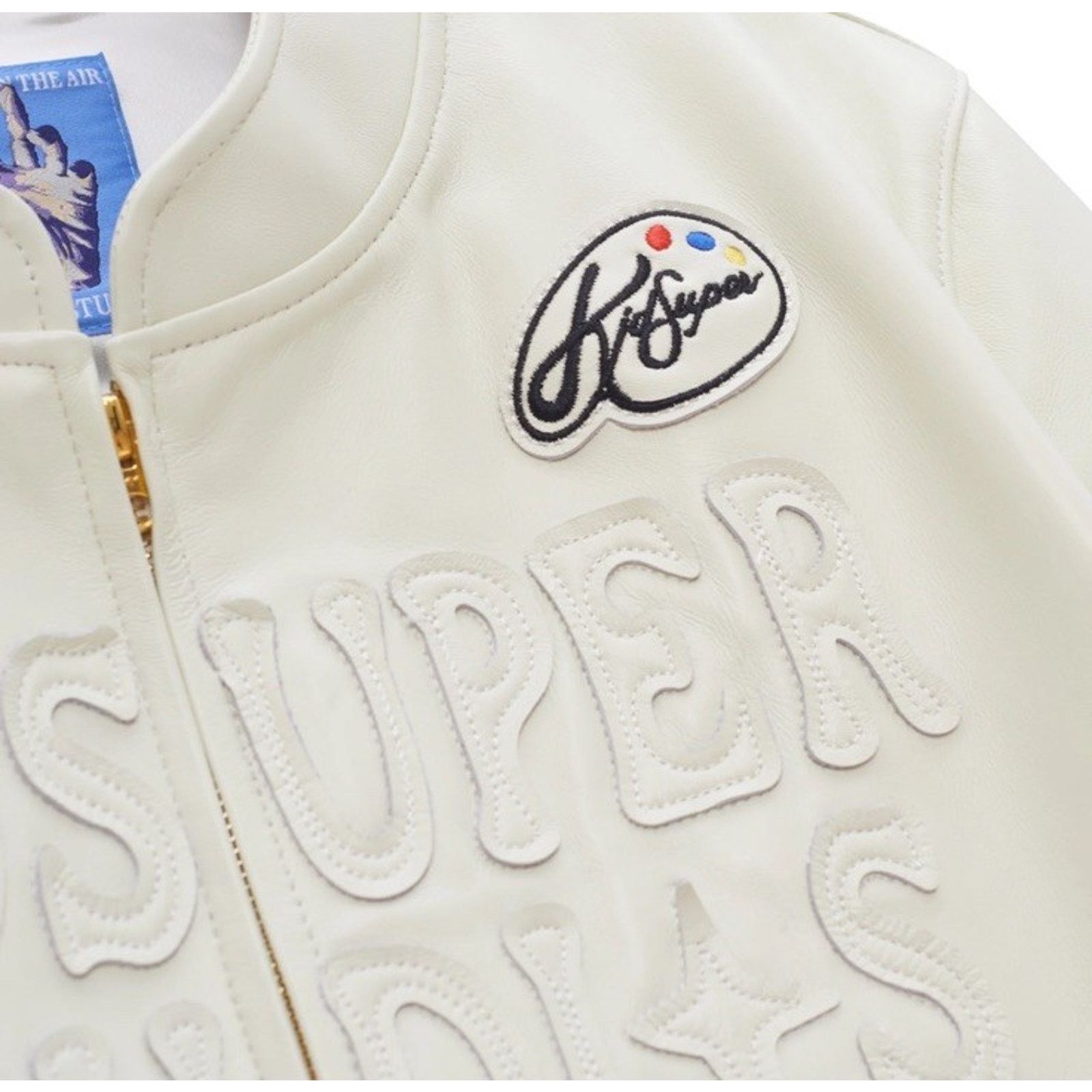 KidSuper KIDSUPER PAINT PALETTE MOTO JACKET Size US L / EU 52-54 / 3 - 4 Thumbnail