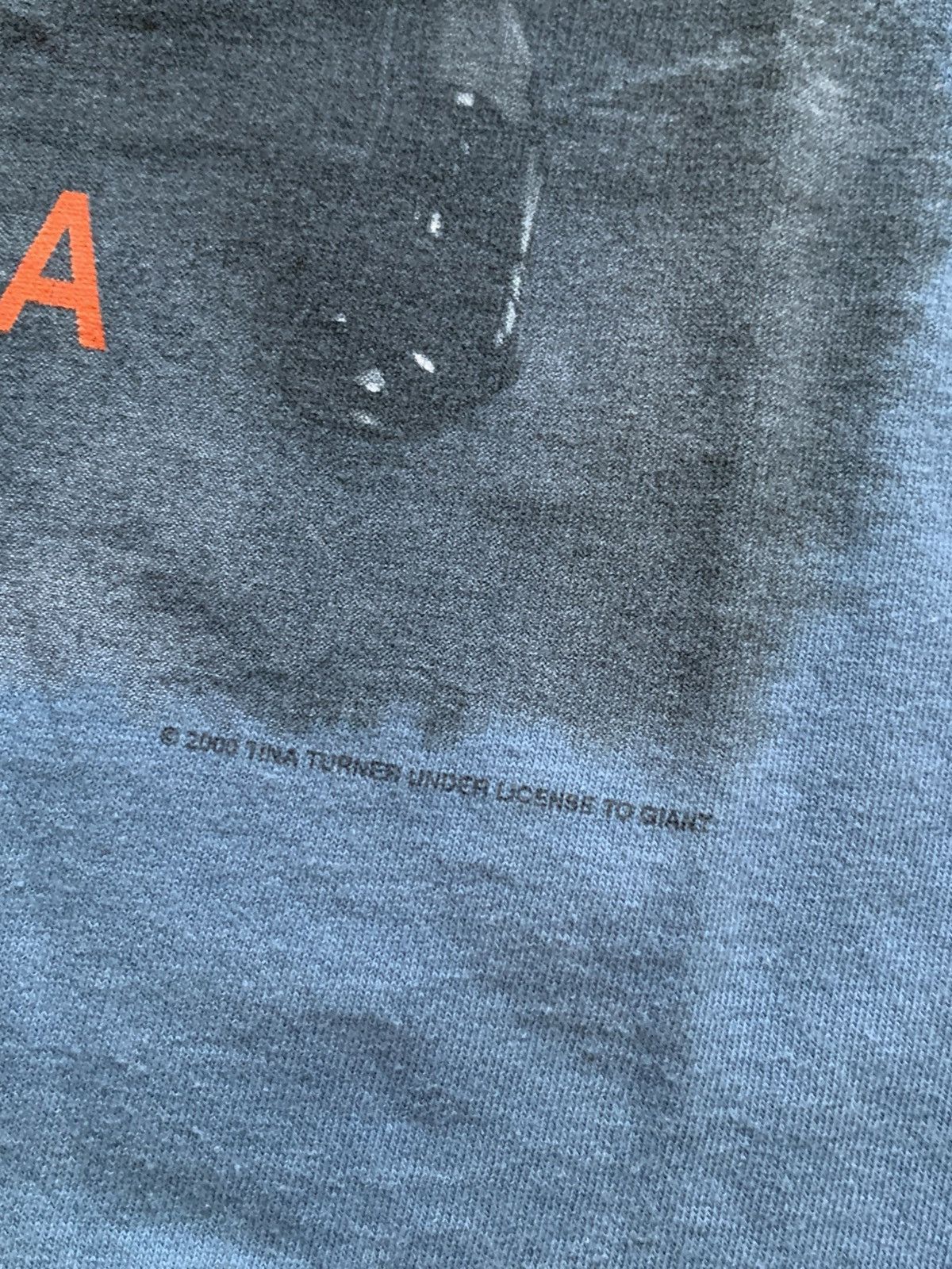 Band Tees 🔥VINTAGE TINA TURNER TWENTY FOUR SEVEN 2000 TOUR T-SHIRT Size US M / EU 48-50 / 2 - 6 Thumbnail