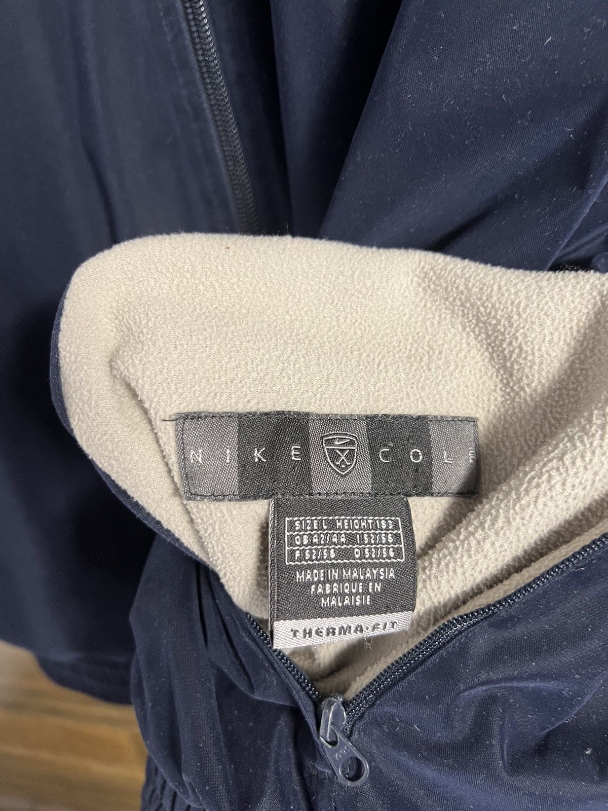 Nike NIKE GOLF Vintage Reversible Fleece/Nylon Jacket 90s 2 in 1 Size US L / EU 52-54 / 3 - 24 Thumbnail