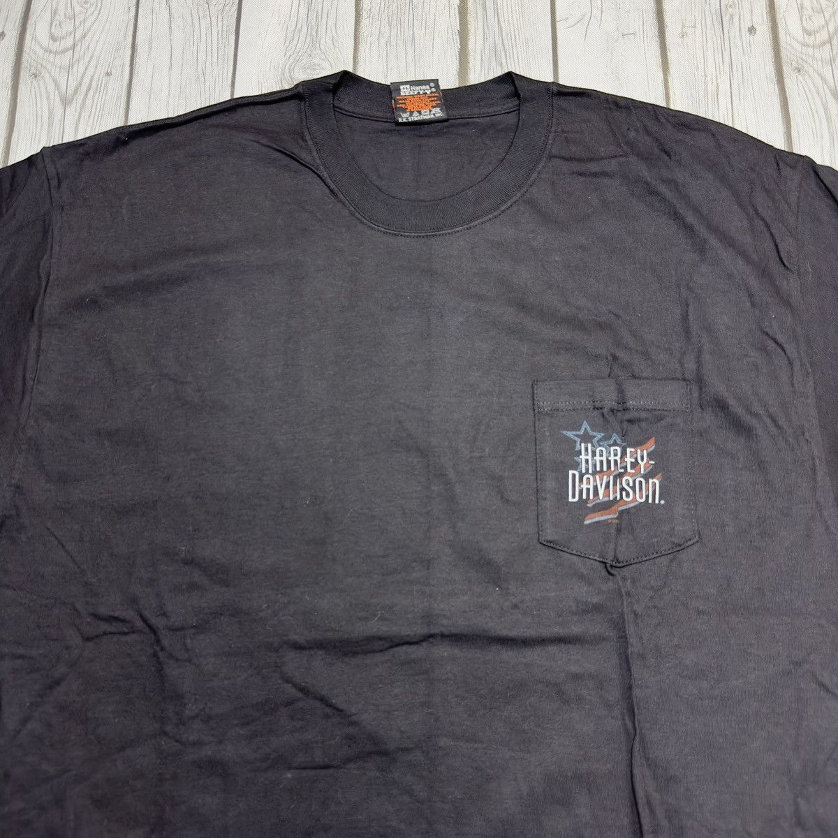 Harley Davidson × Vintage Vintage Harley Davidson tee Size US XL / EU 56 / 4 - 4 Thumbnail