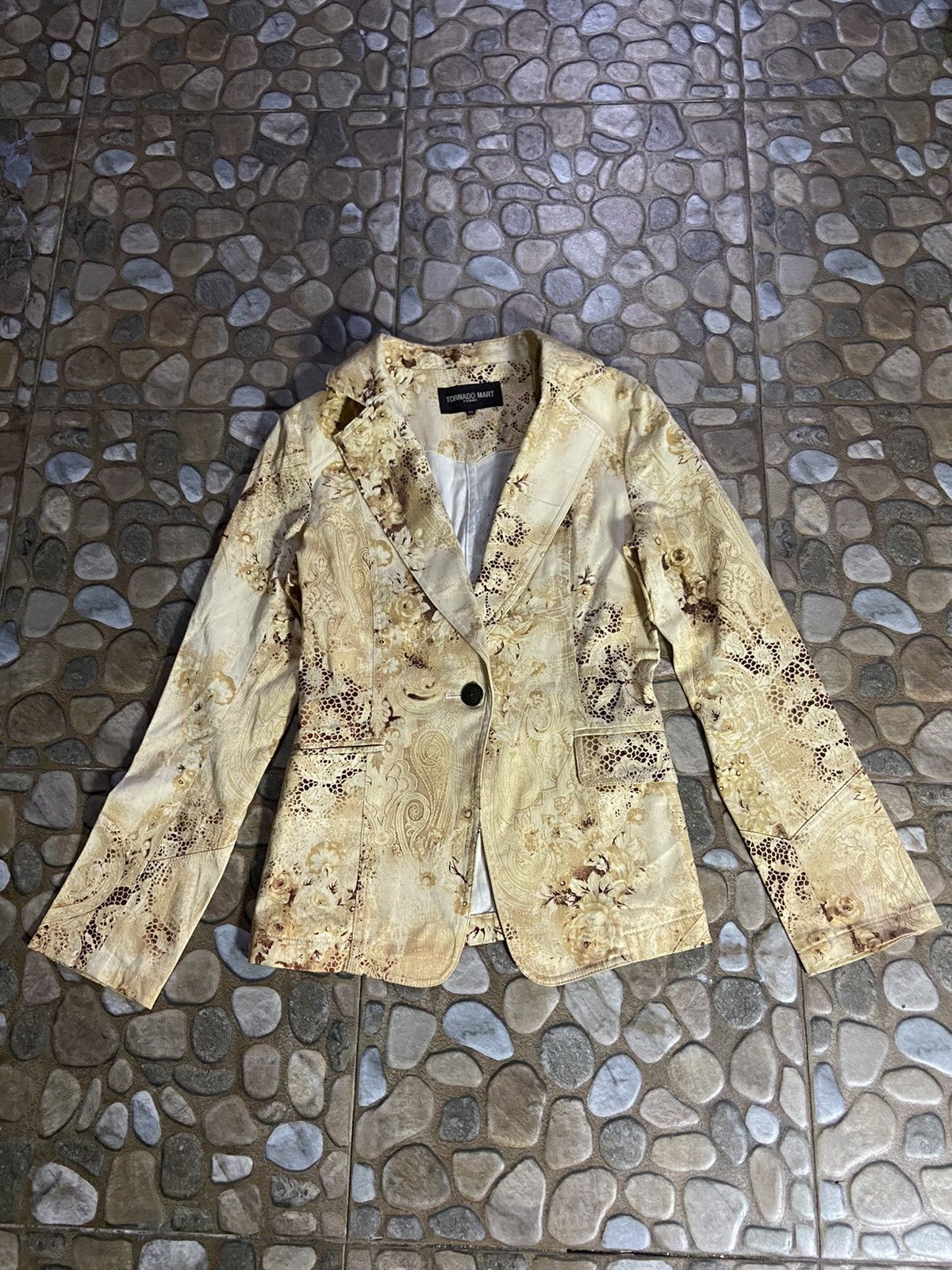 Tornado Mart × Vintage VTG TORNADOMART WOMEN BLAZER Size S / US 4 / IT 40 - 1 Thumbnail